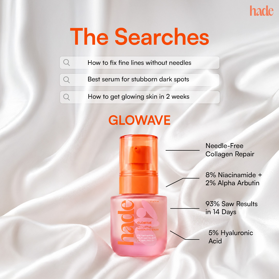 Hade Organic Skincare Facebook ad