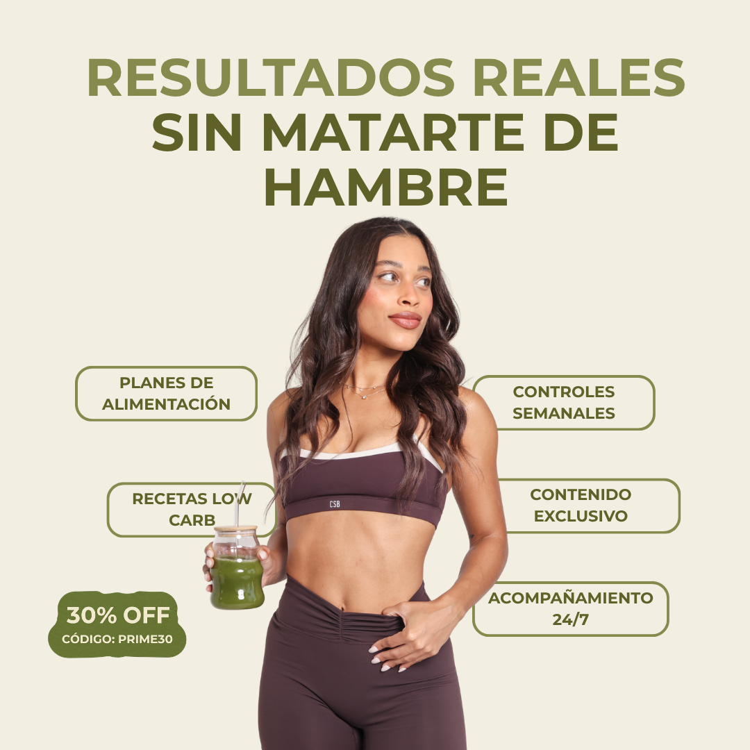 Maru Clean Eats Facebook ad: Come rico. Pierde peso. Sin hambre.