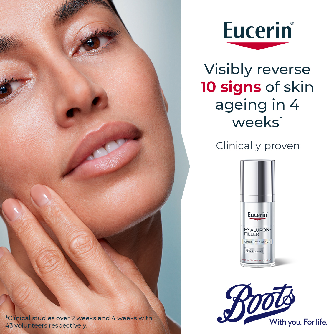 Eucerin Facebook ad