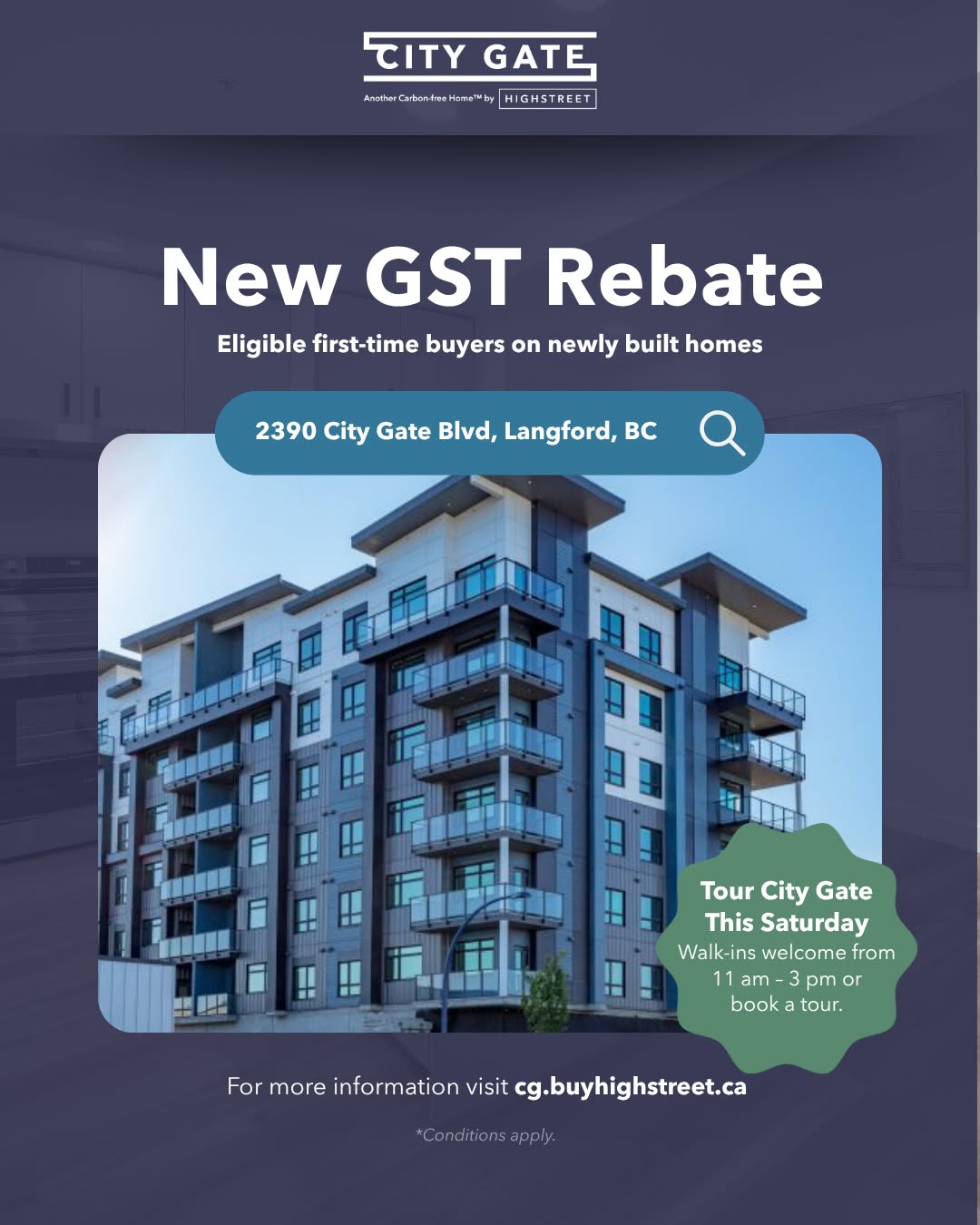 Go Highstreet Facebook ad: First-time homebuyer? Start here.