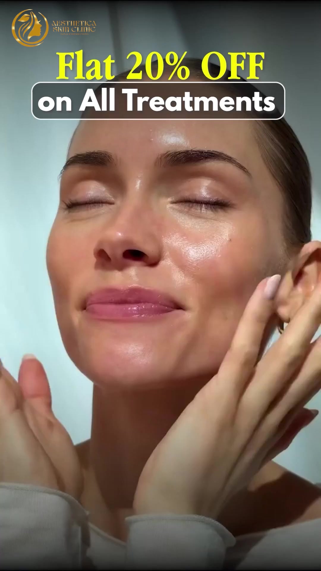 Aesthetica Skin Clinic Cosmetologia Facebook ad: Advanced Skin & Hair Care