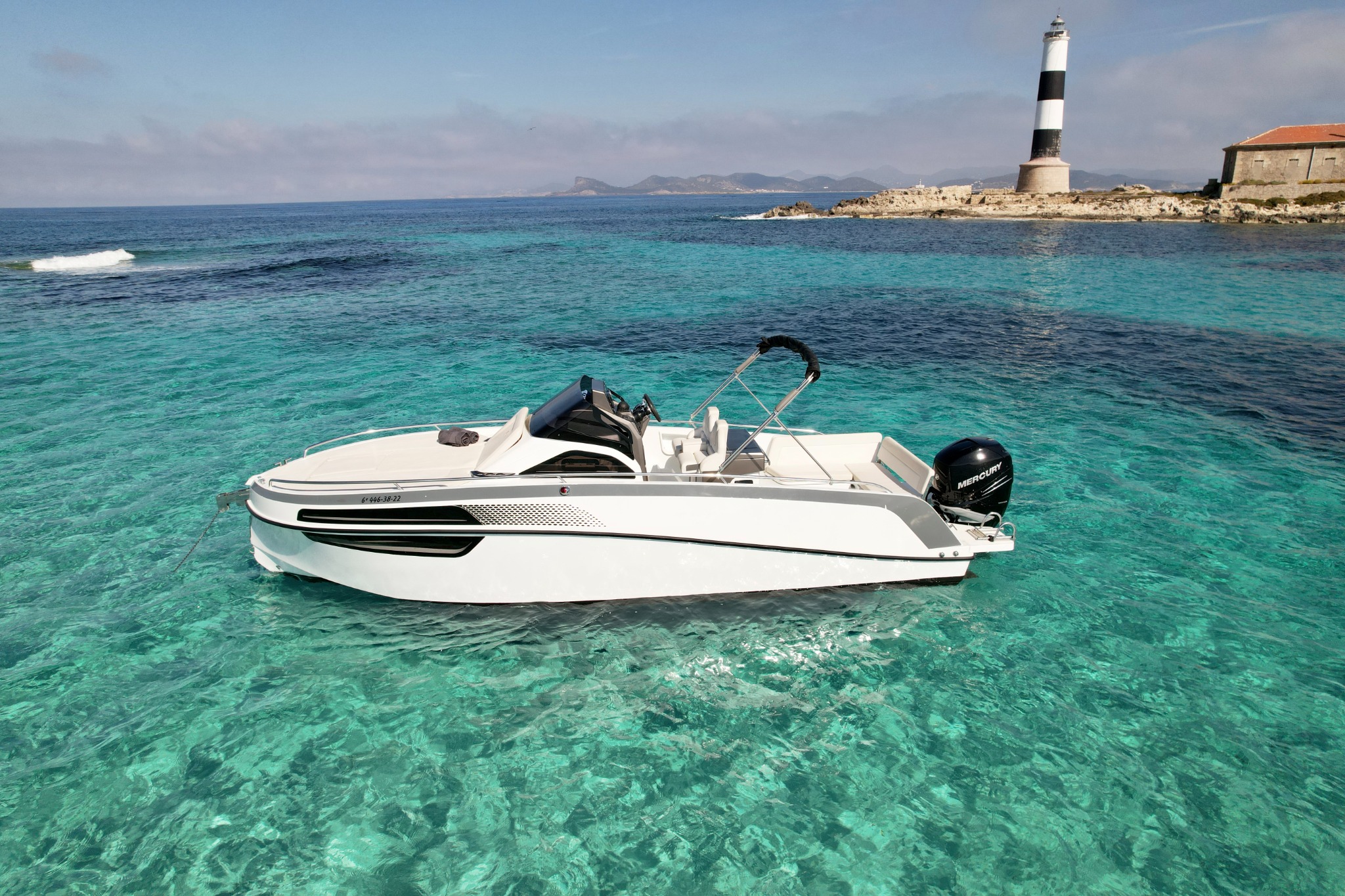 Sea Charter Ibiza Facebook ad from May 8, 2026