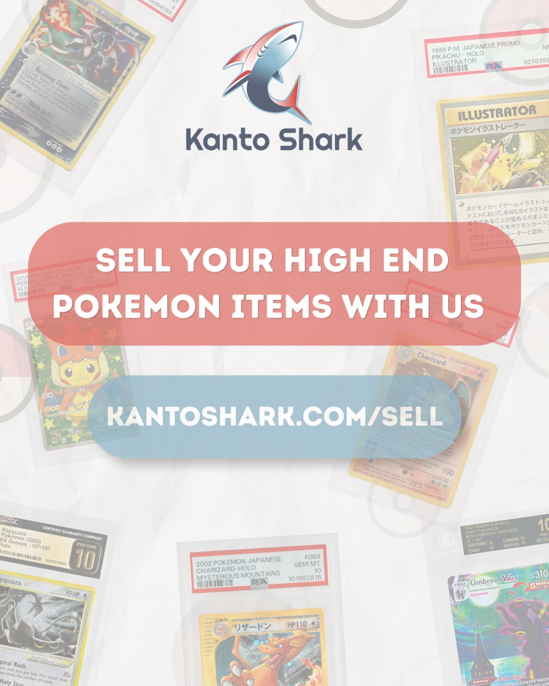 Kanto Shark Facebook ad: Have high-end Pokémon items to sell?