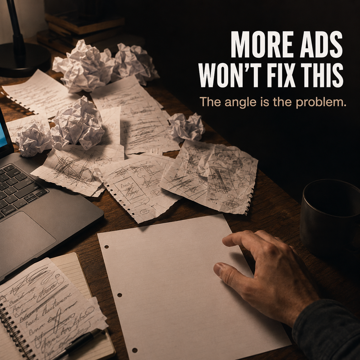 Anglestic Facebook ad
