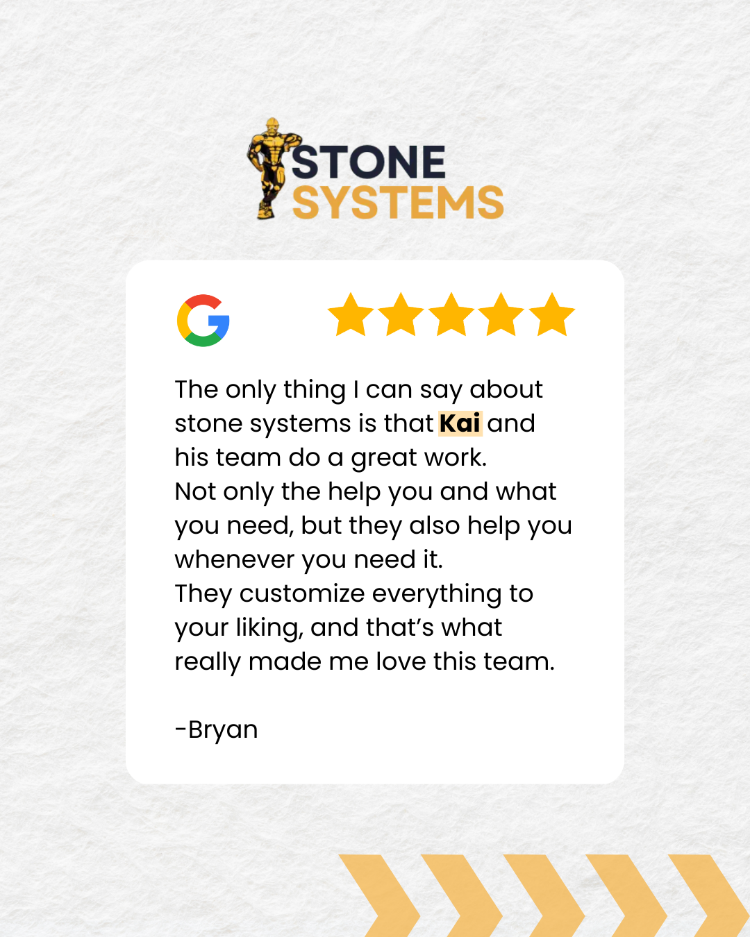 StoneSystems Facebook ad