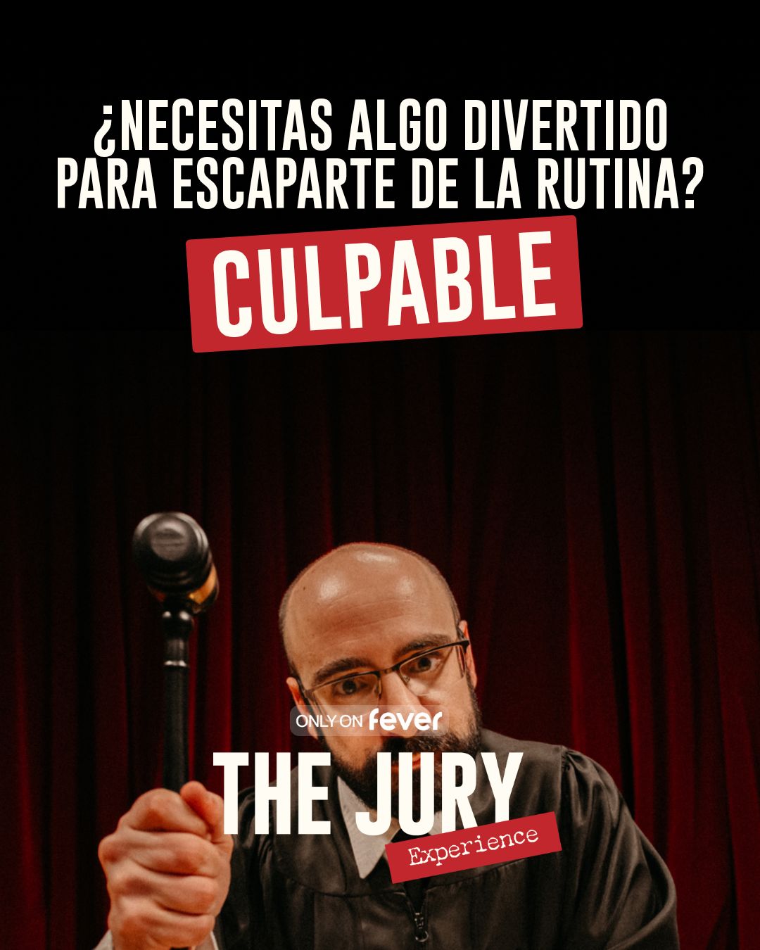 The Jury Experience Facebook ad