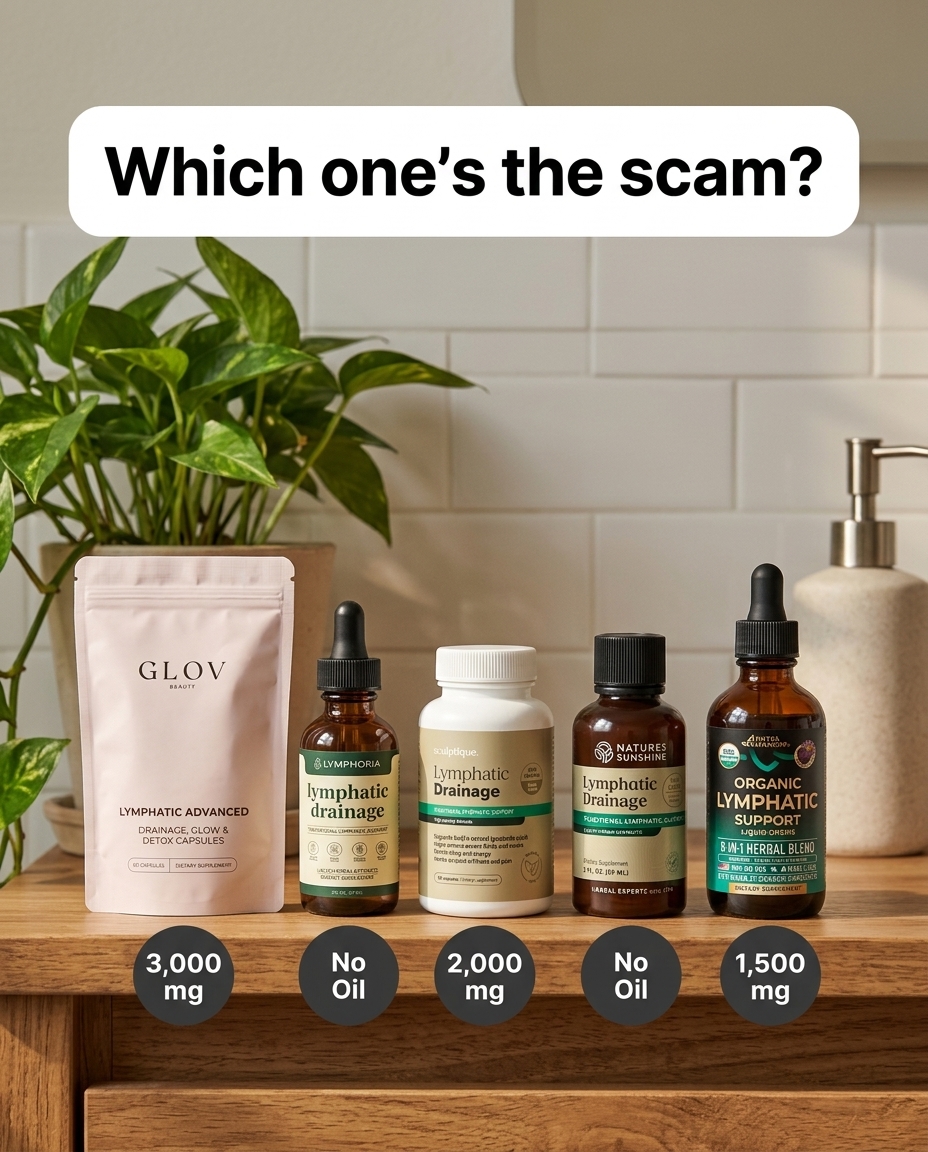 Her Wellness Daily Facebook ad: Which lymphatic drainage gives you the best de-puff after…