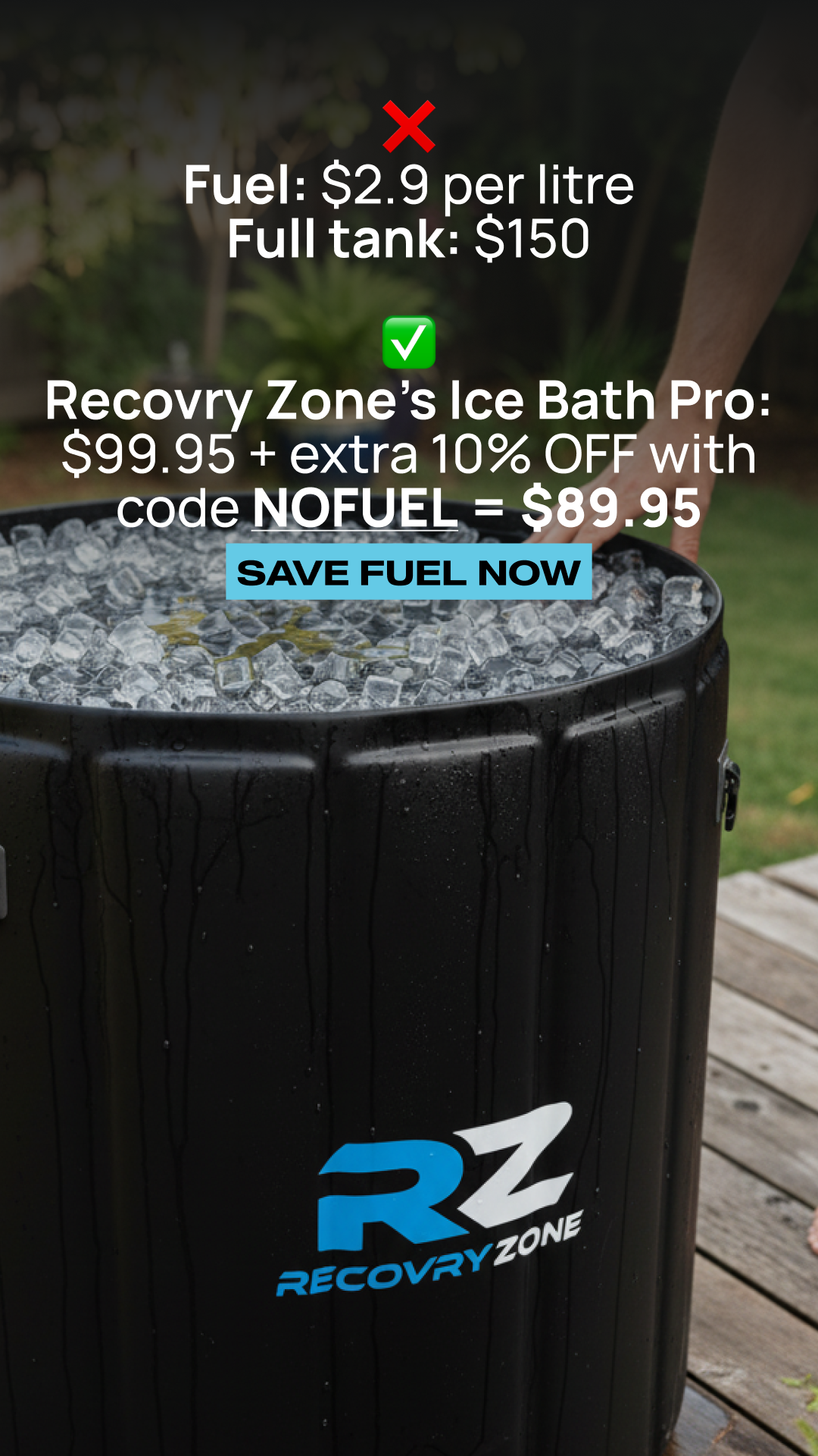 Recovry Zone Facebook ad
