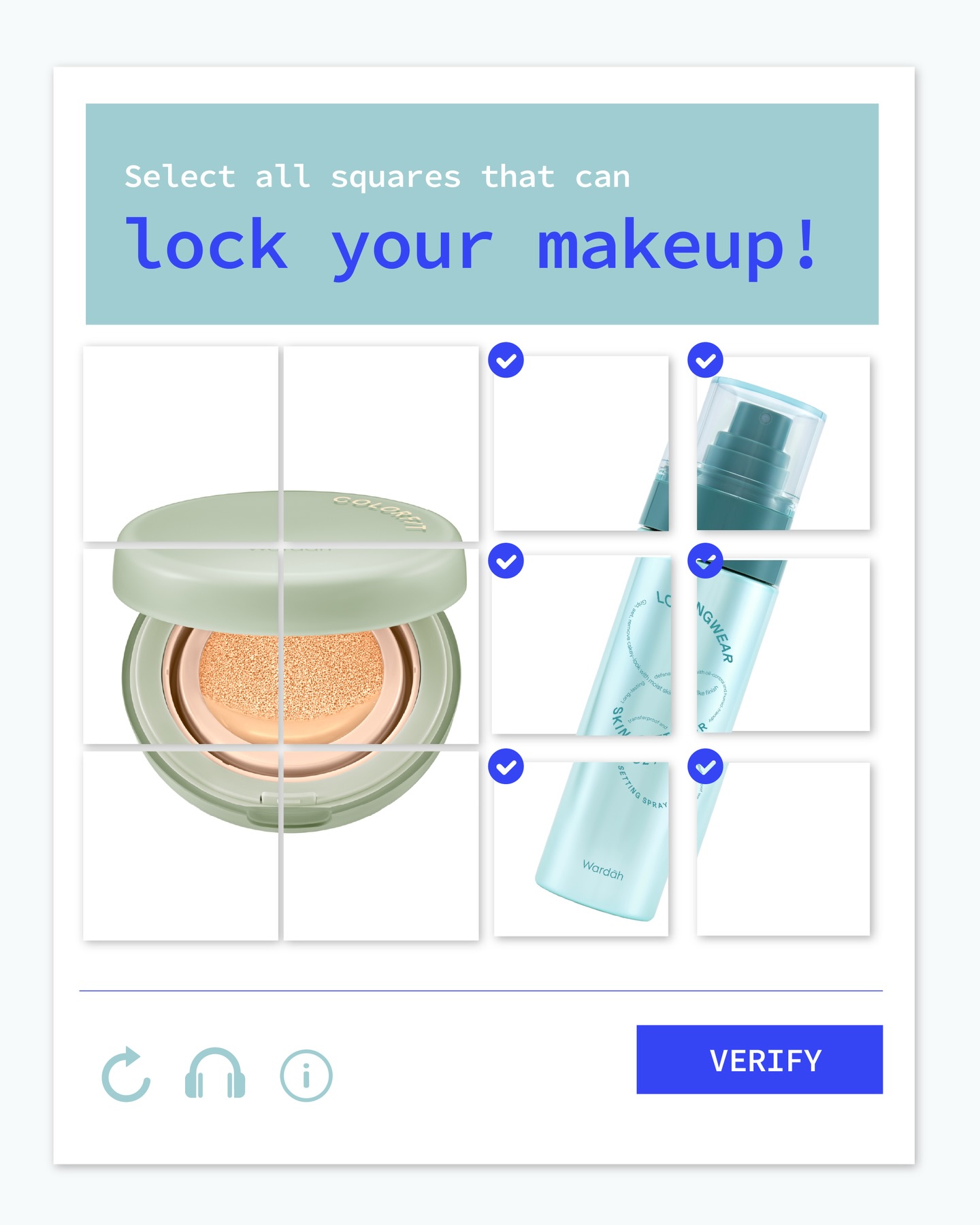 Wardah Cosmetics Facebook ad