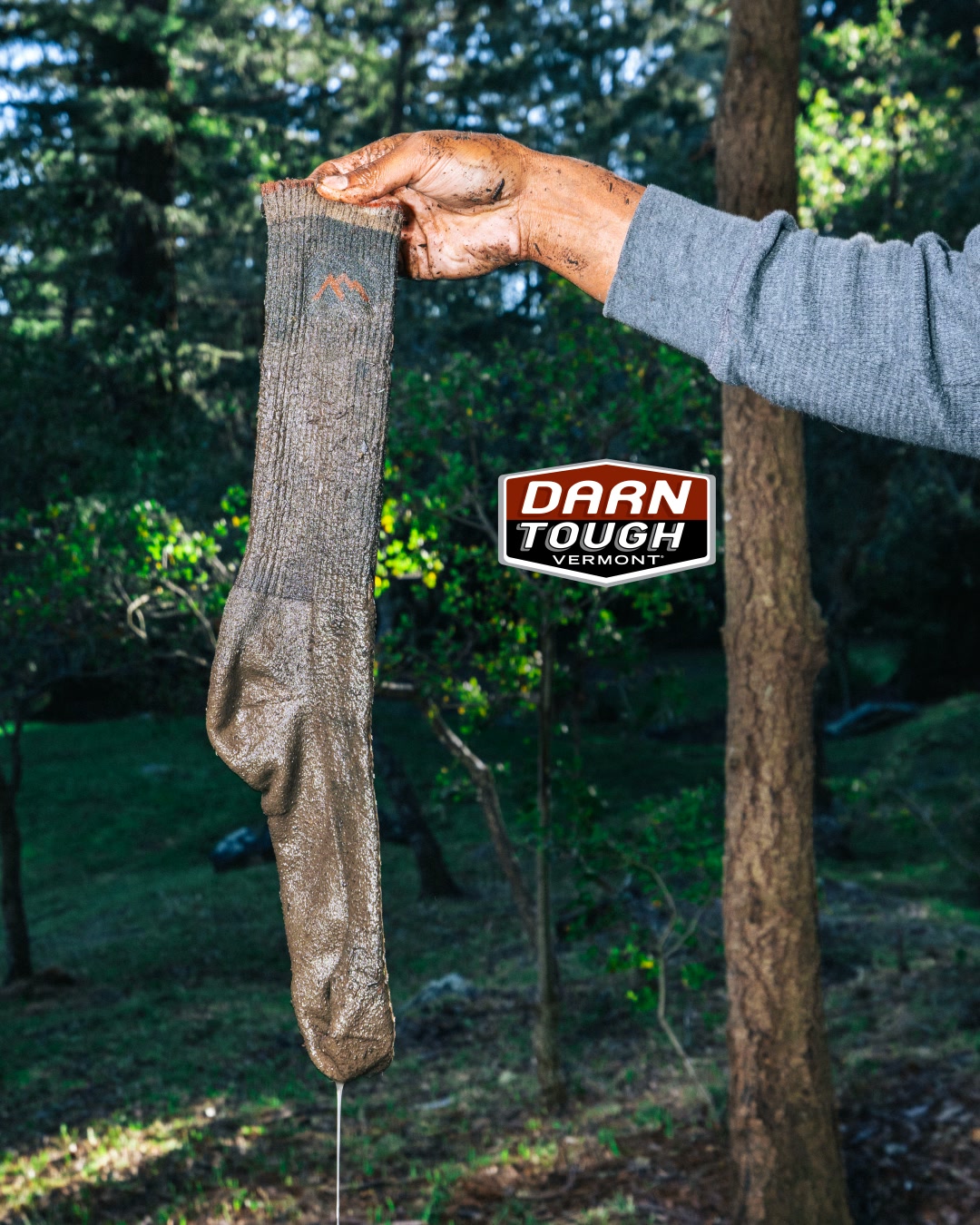 Darn Tough Vermont Socks Facebook ad: Shop moisture wicking hike socks