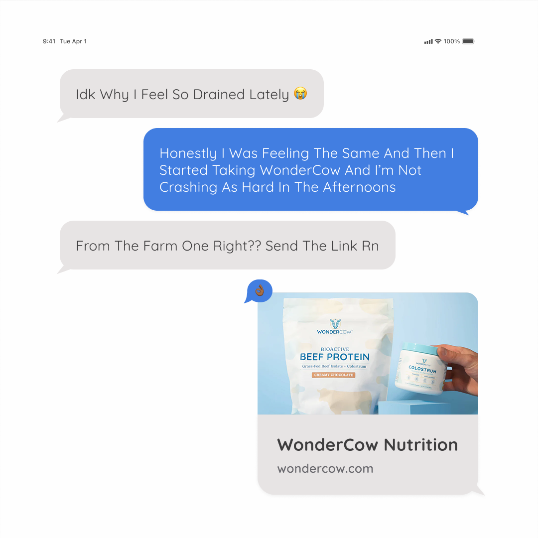 Wondercowusa Facebook ad