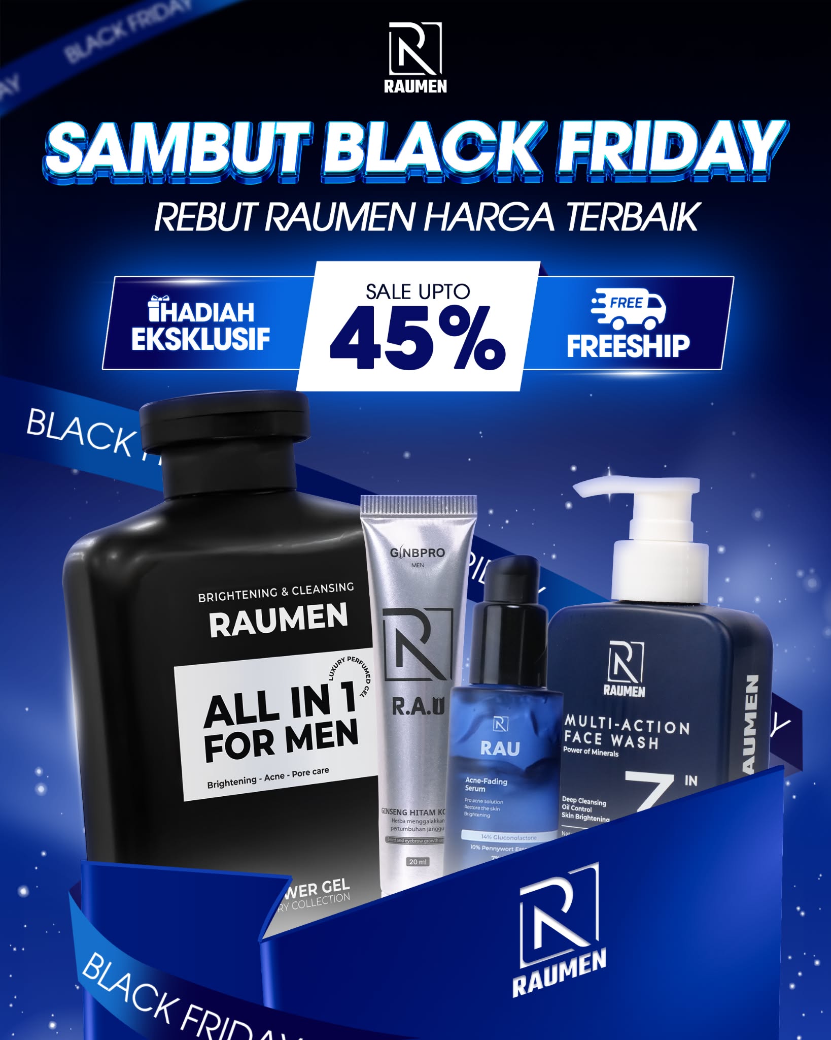 Rau Malaysia - For Men Facebook ad