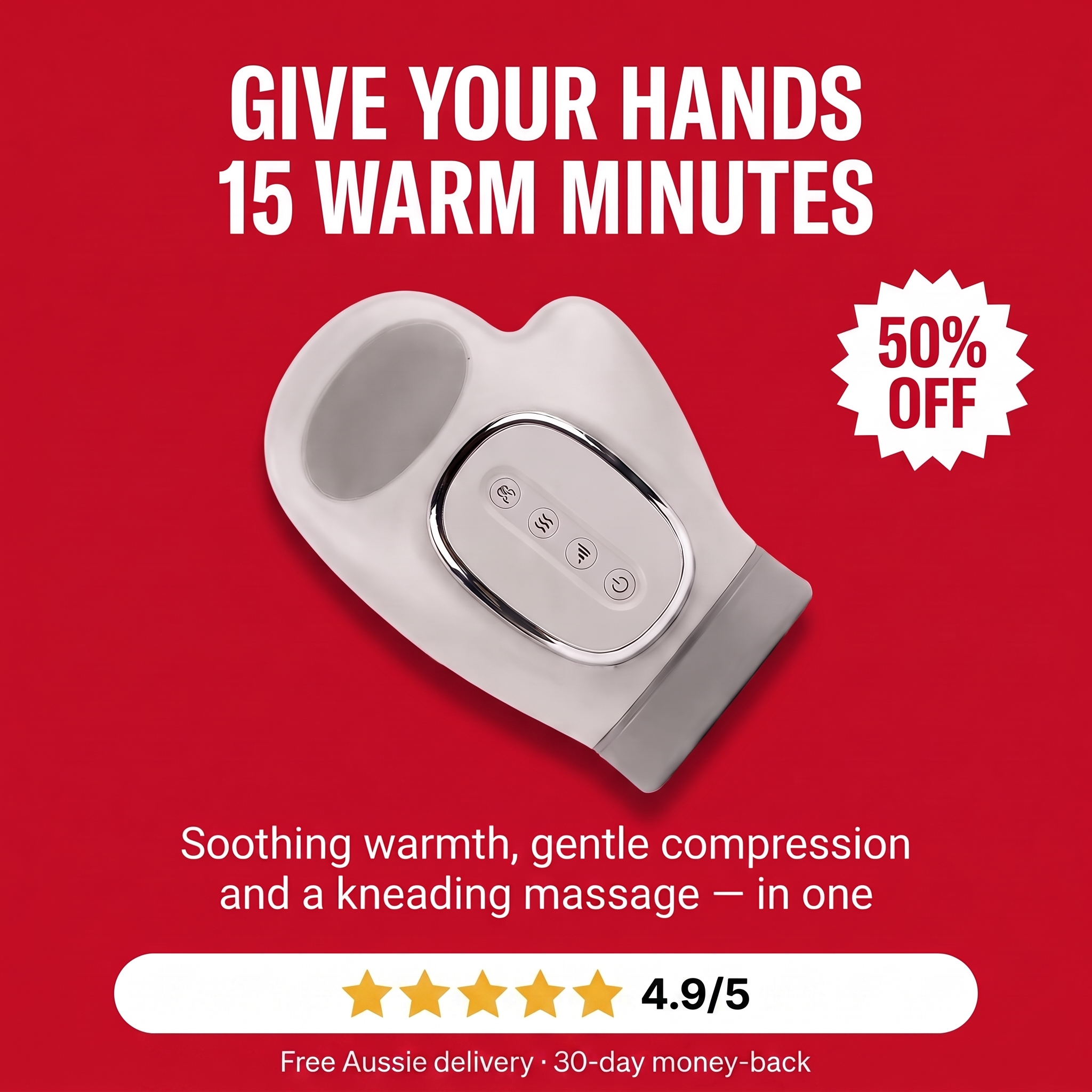 Brilliant Aussies Facebook ad: Soothe Ache Without Painkillers