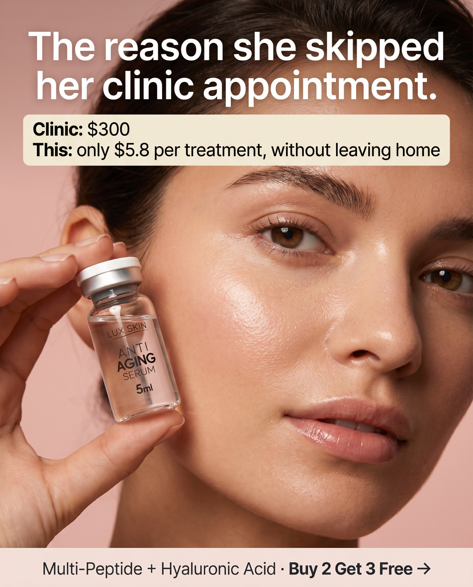LUX SKIN Facebook ad