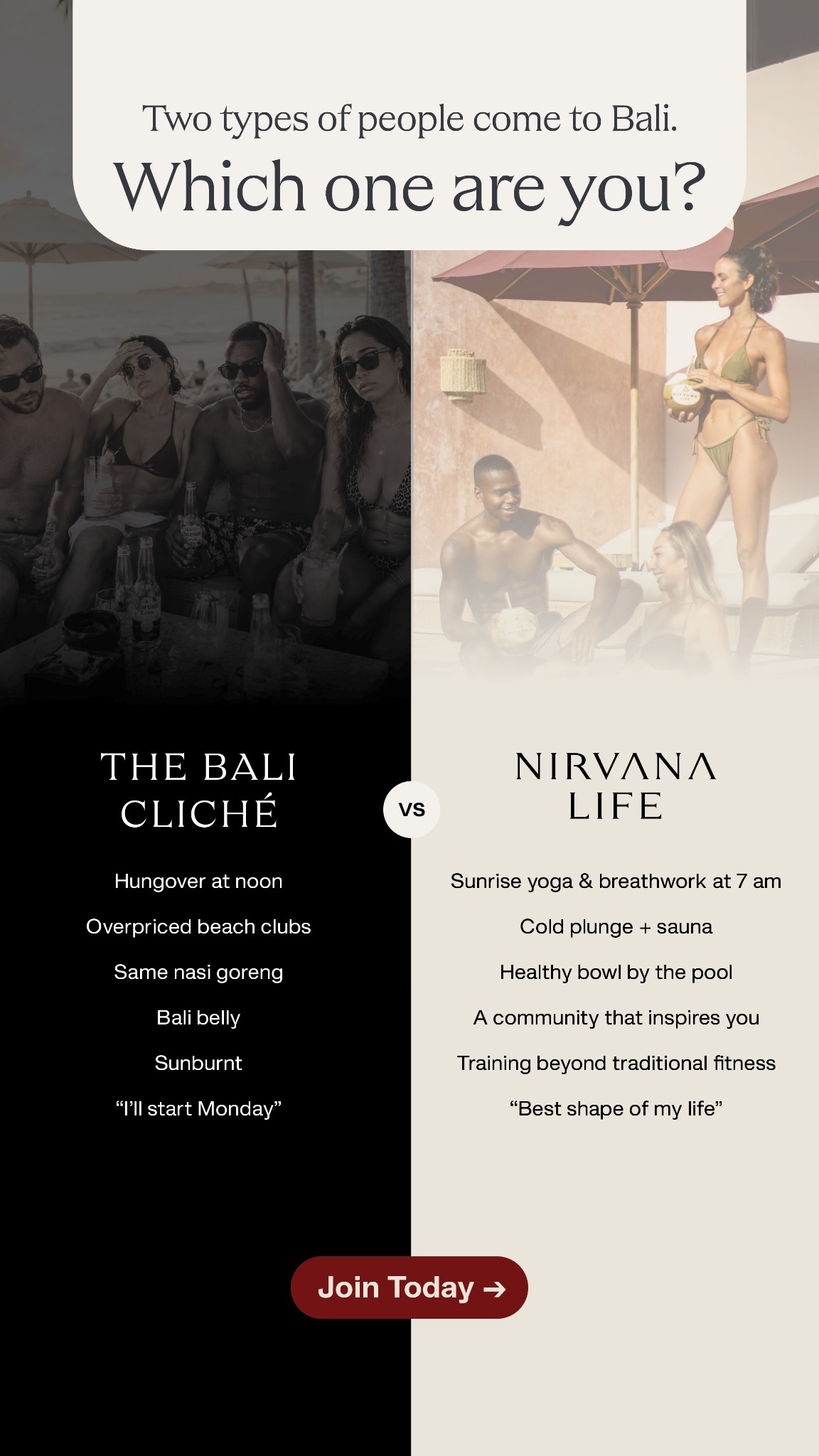 Nirvana Life Facebook ad from Jun 12, 2026