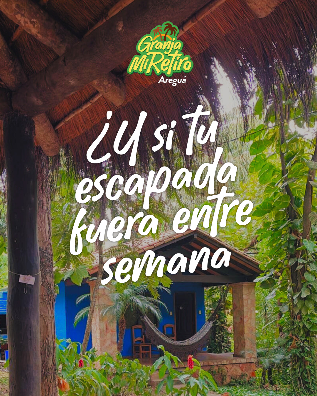 Granja mi retiro Facebook ad: No necesitás esperar al fin de semana para…