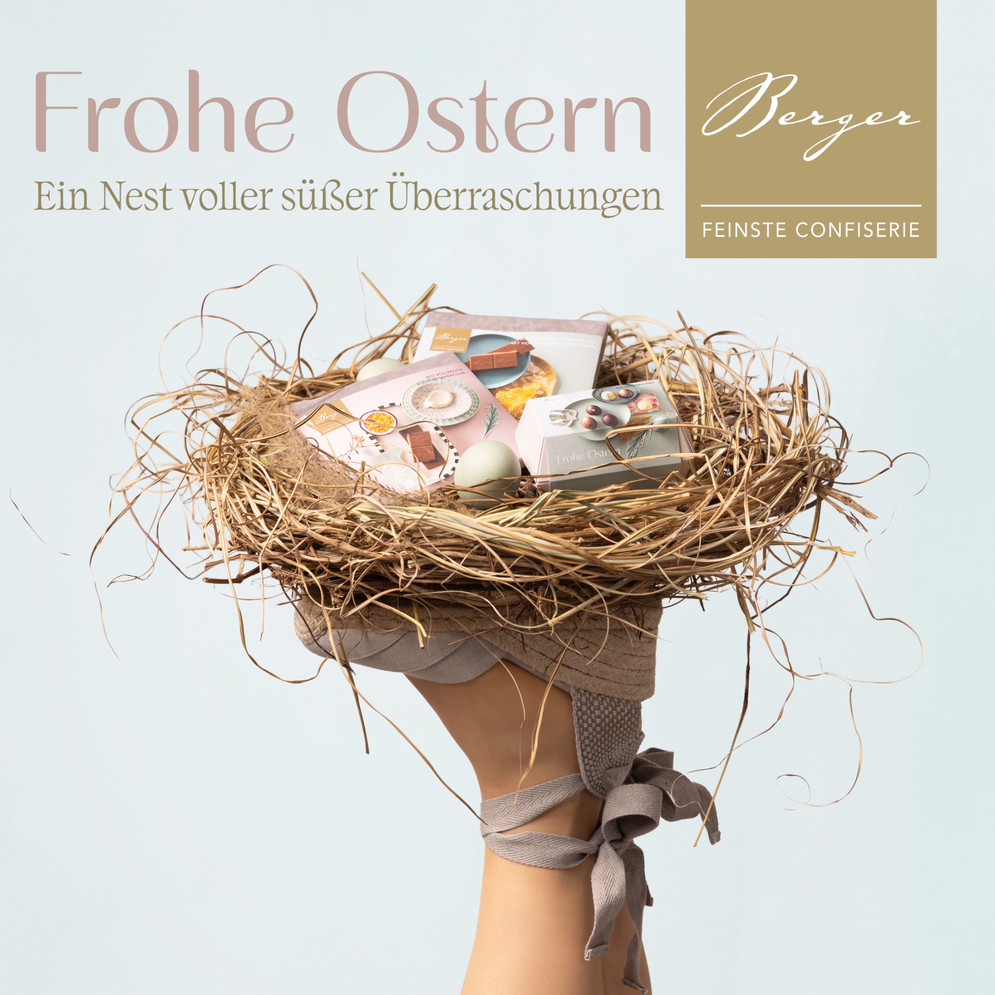 Berger Feinste Confiserie Facebook ad from Feb 25, 2026