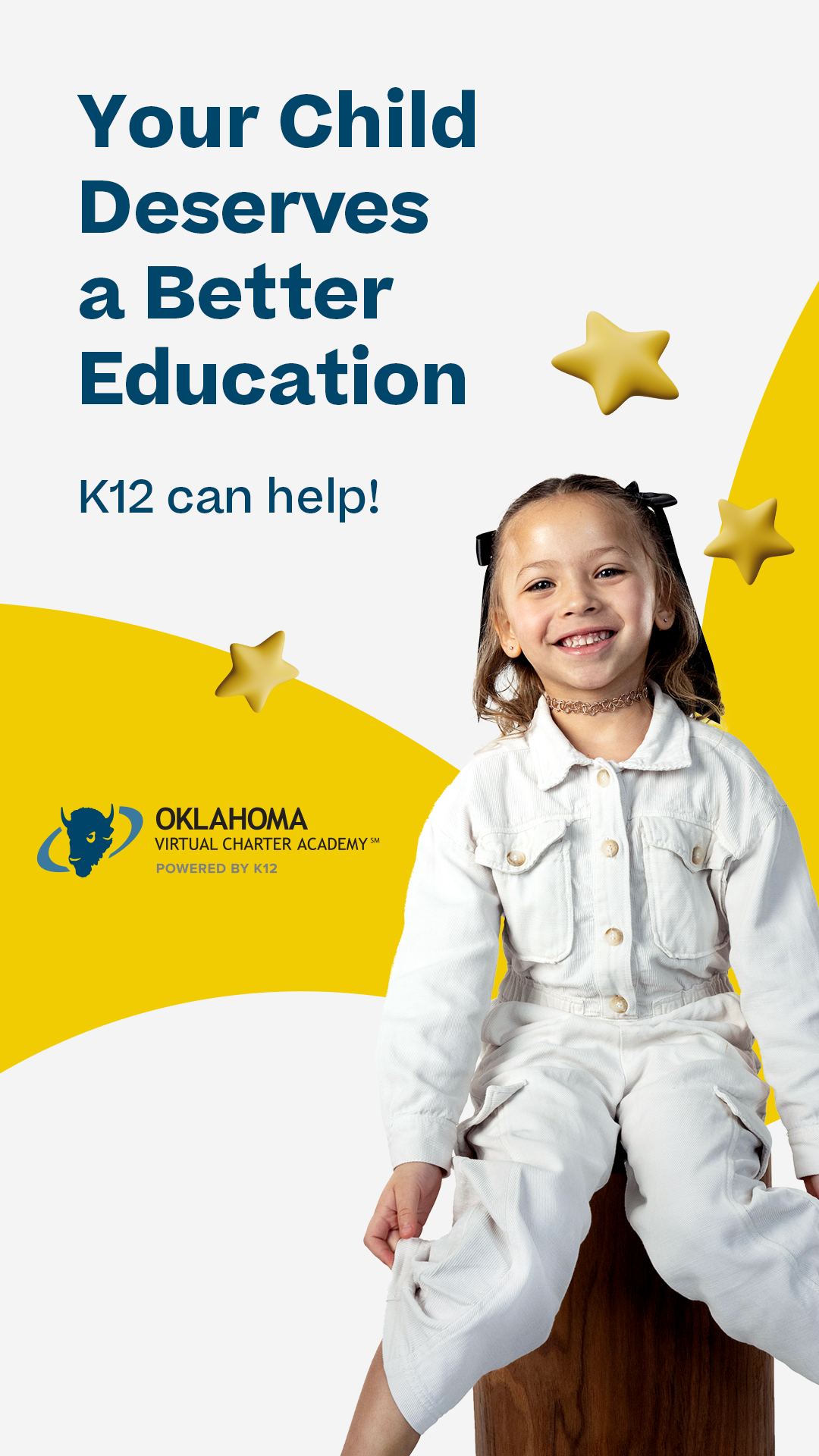 Oklahoma Virtual Charter Academy at K12 Facebook ad from Jul 6, 2026