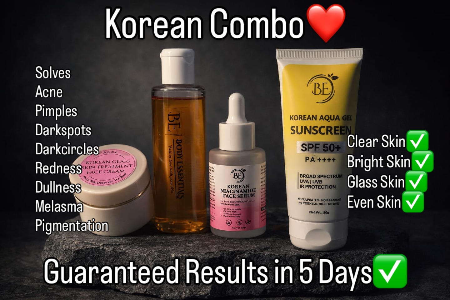 Be skincare Facebook ad from Feb 12, 2026