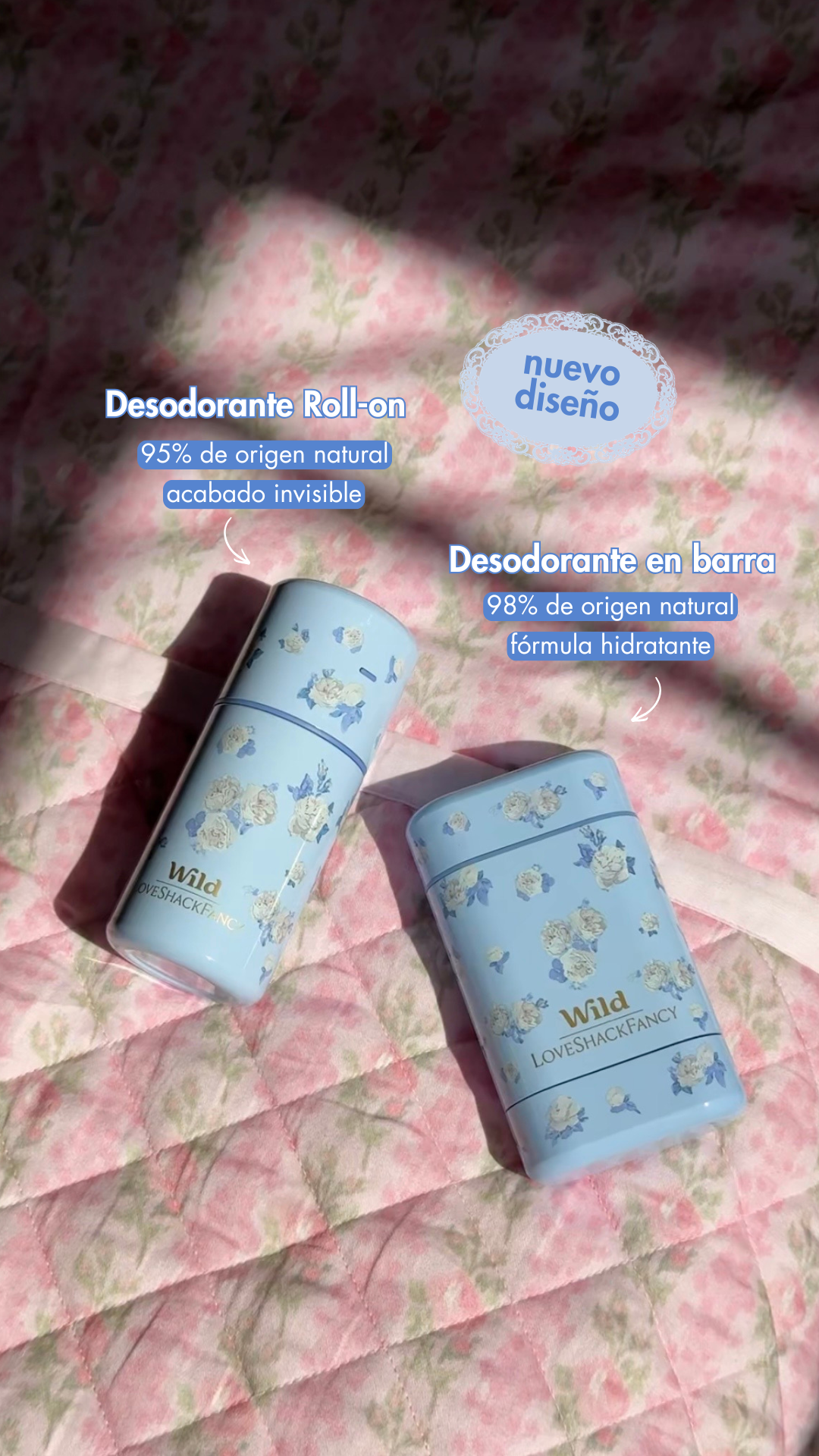 Wild Facebook ad: Creen su fantasía floral