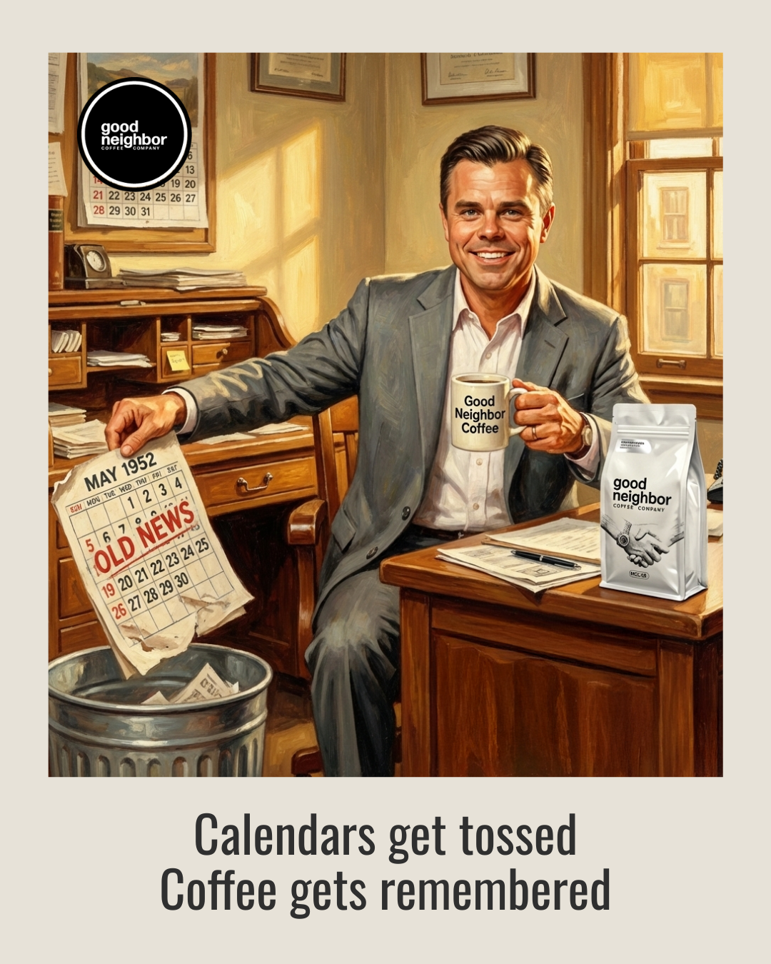Good Neighbor Coffee Company Facebook ad