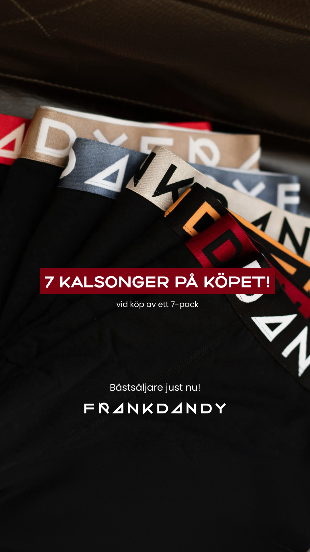 Frank Dandy Facebook ad: Lägg två pack i kassan, betala bara för ett!
