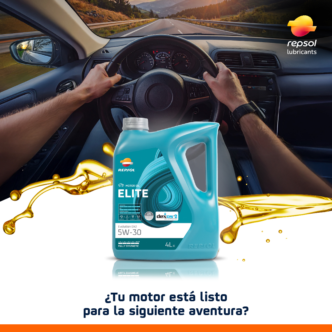 Repsol Lubricants Colombia Facebook ad: ¿Tu motor está listo para la siguiente aventura?