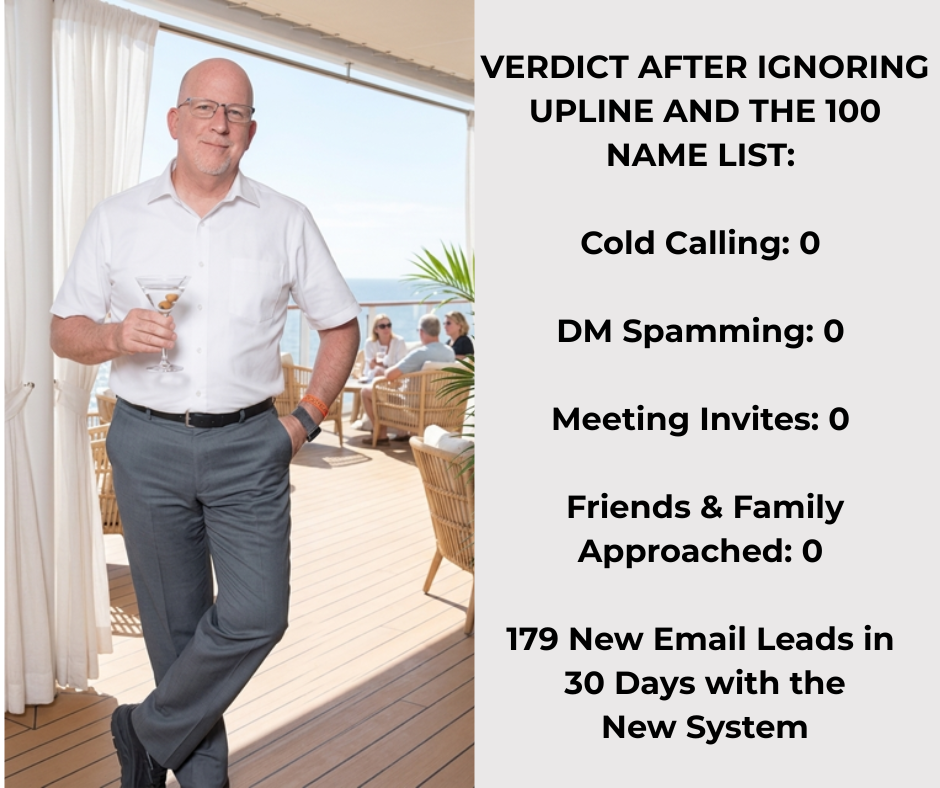 Mikeglassonline Facebook ad: Get Qualified Leads without Calling Anyone