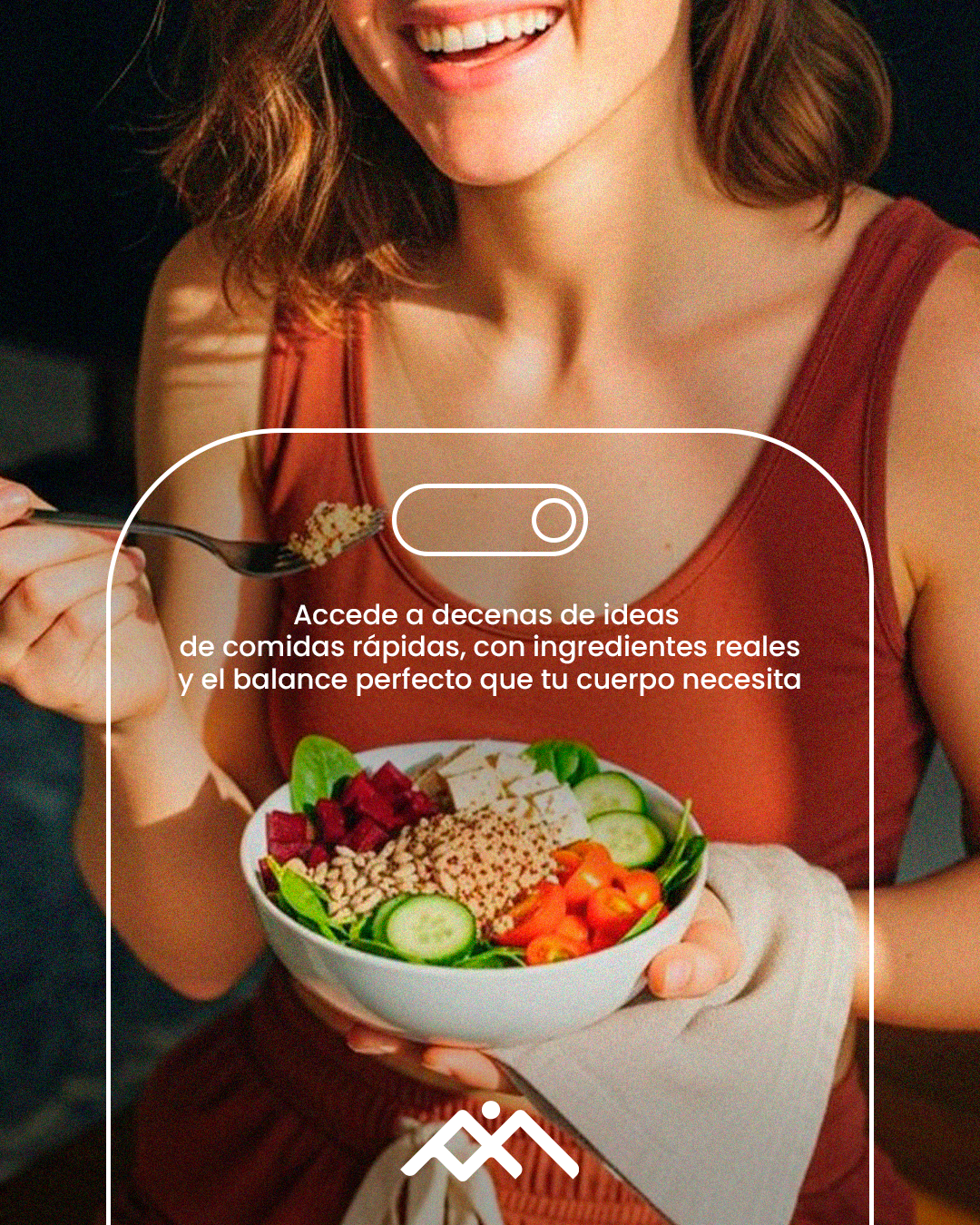 Vidafit Facebook ad: Enciende tu metabolismo con comida real.