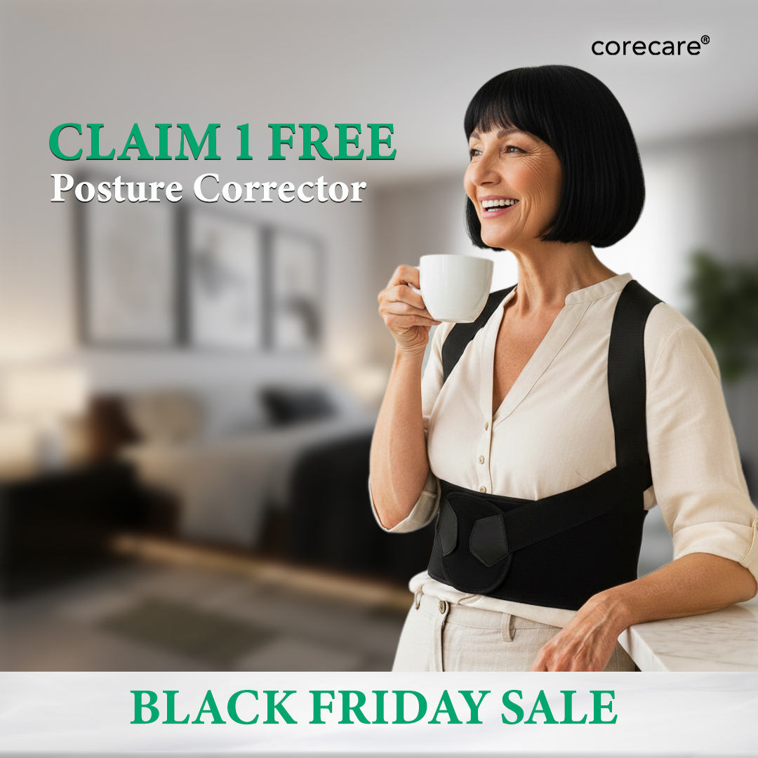 Corecareofficial Facebook ad: Claim a Free Posture Corrector!