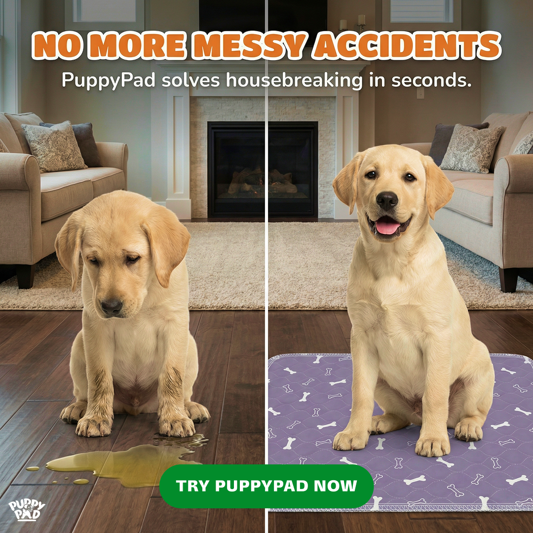 PuppyPad Facebook ad
