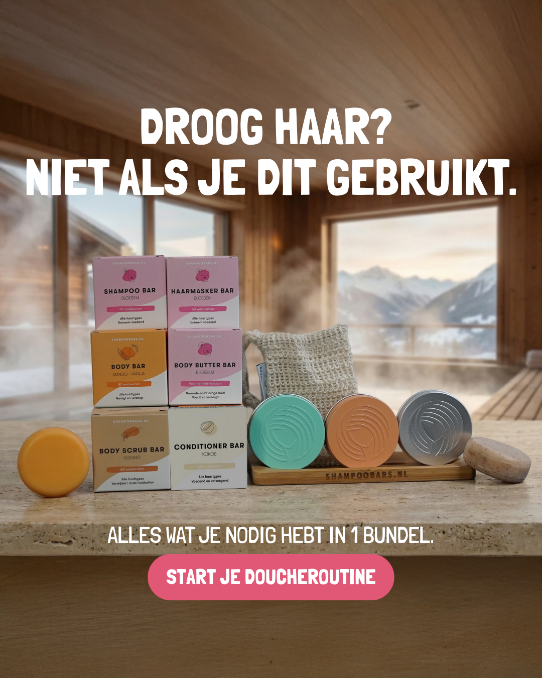 Shampoo Bars Nederland Facebook ad