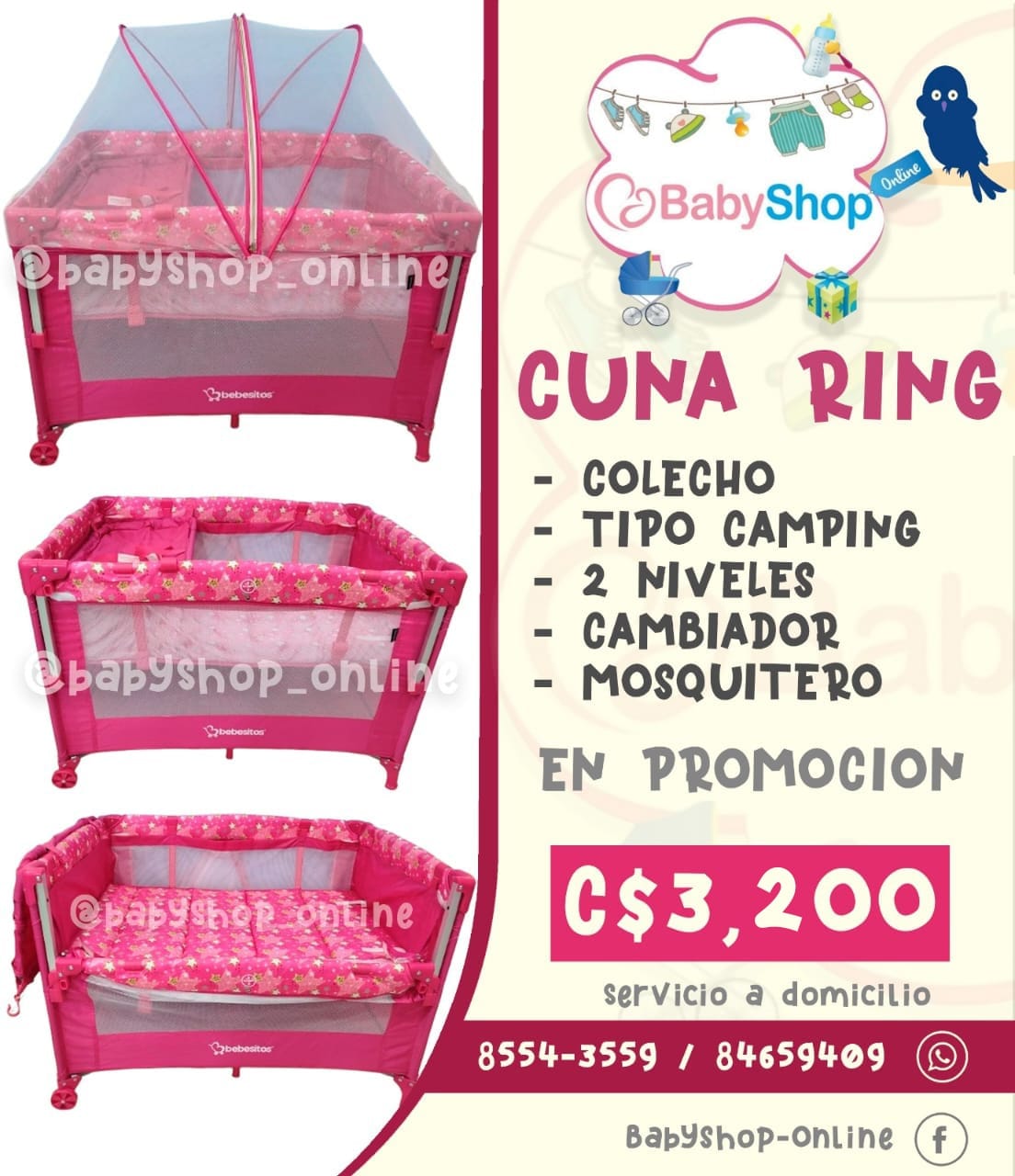 BabyShop-Online Facebook ad