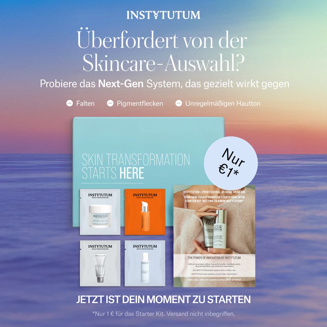 Instytutum Result-Driven Skincare Facebook ad