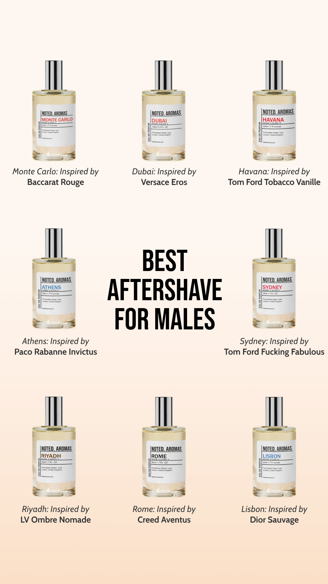 Noted Aromas Facebook ad
