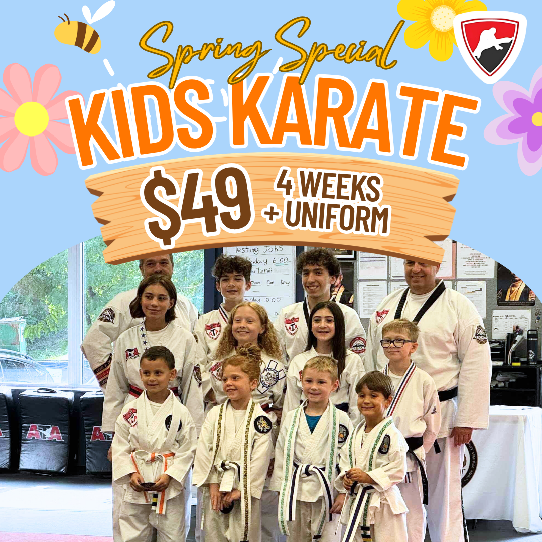 ATA Martial Arts Oakmont Facebook ad: Spring Into Confidence & Growth!