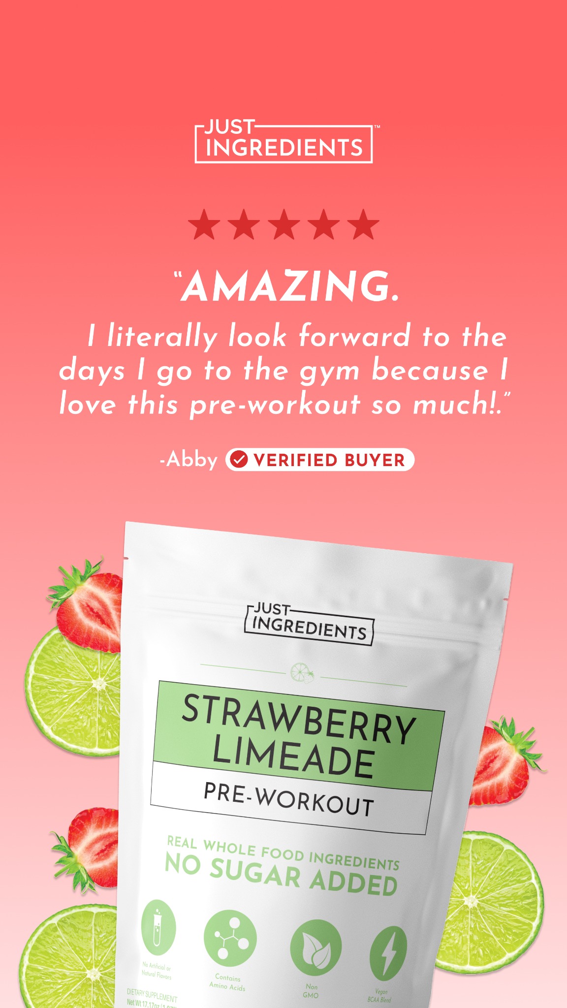 Just Ingredients Facebook ad