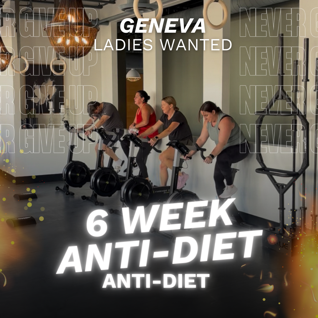 Strongoo Facebook ad: 6-Week Anti-Diet Challenge