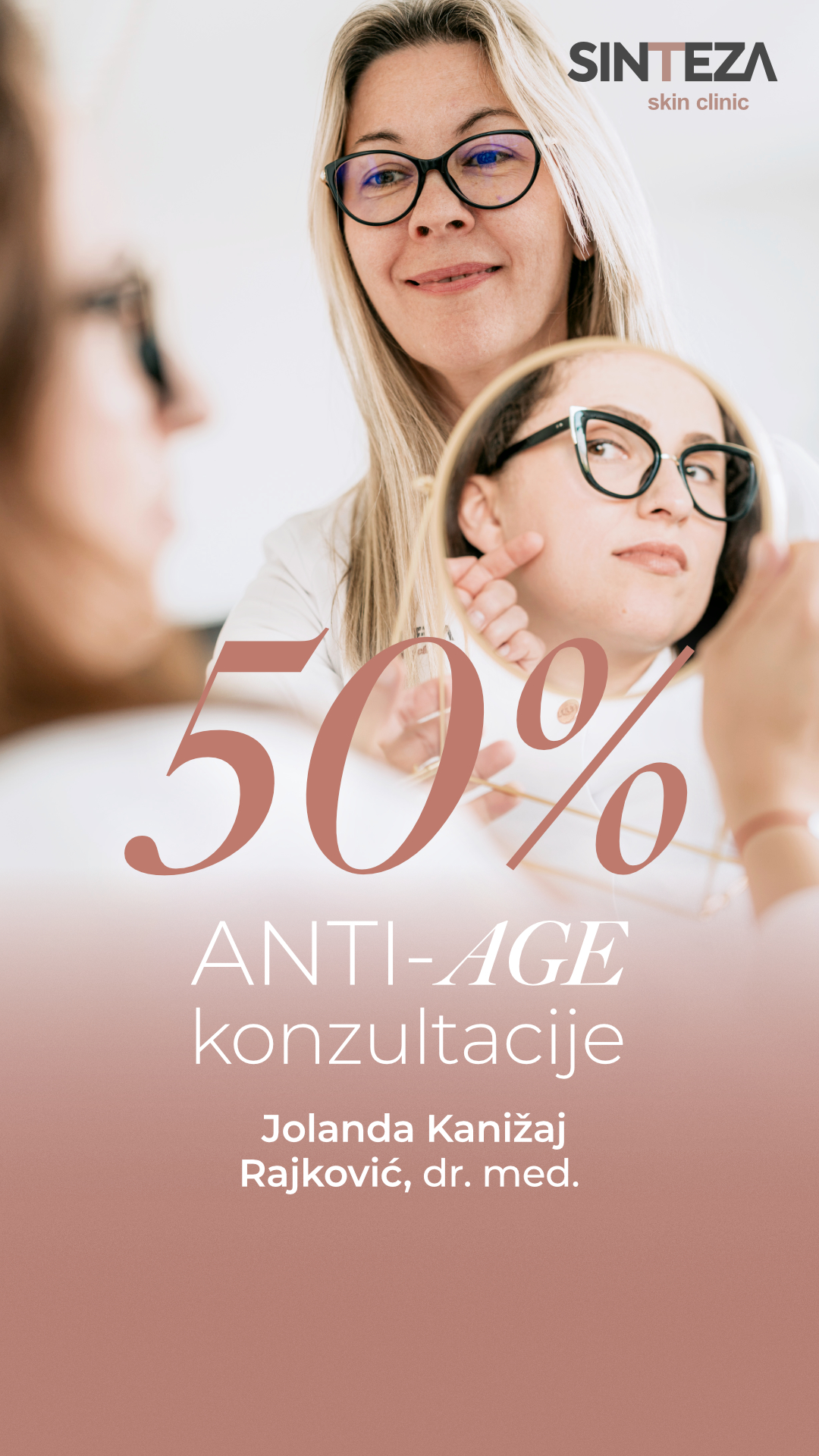 Sinteza Skin Clinic Facebook ad