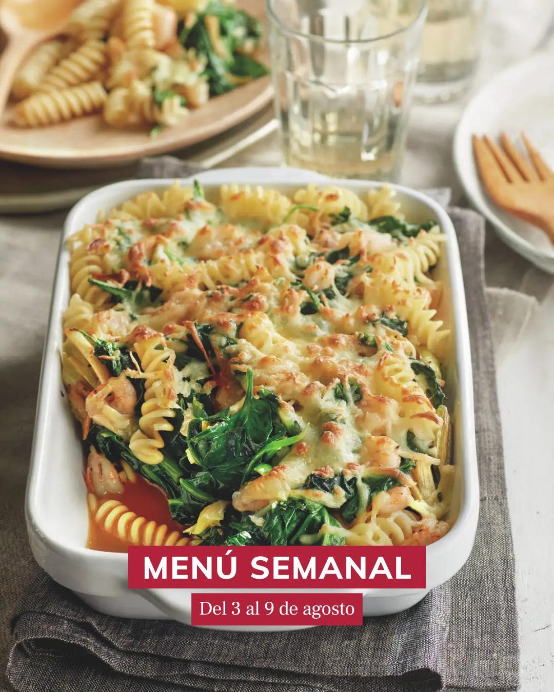 Cocina Fácil Facebook ad: ¡TU MENÚ SEMANAL POR SOLO 0'75€ AL MES!