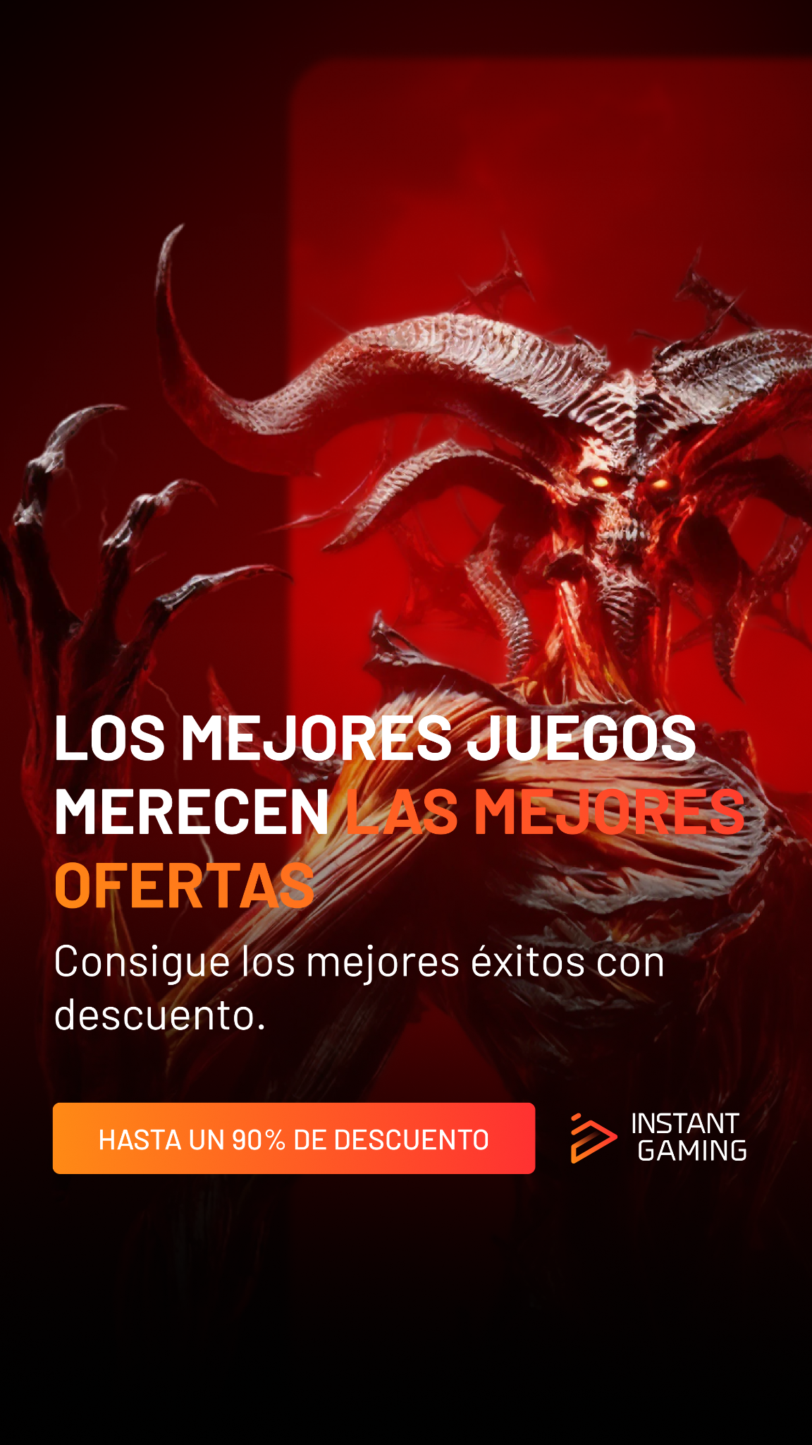 Instant Gaming Facebook ad