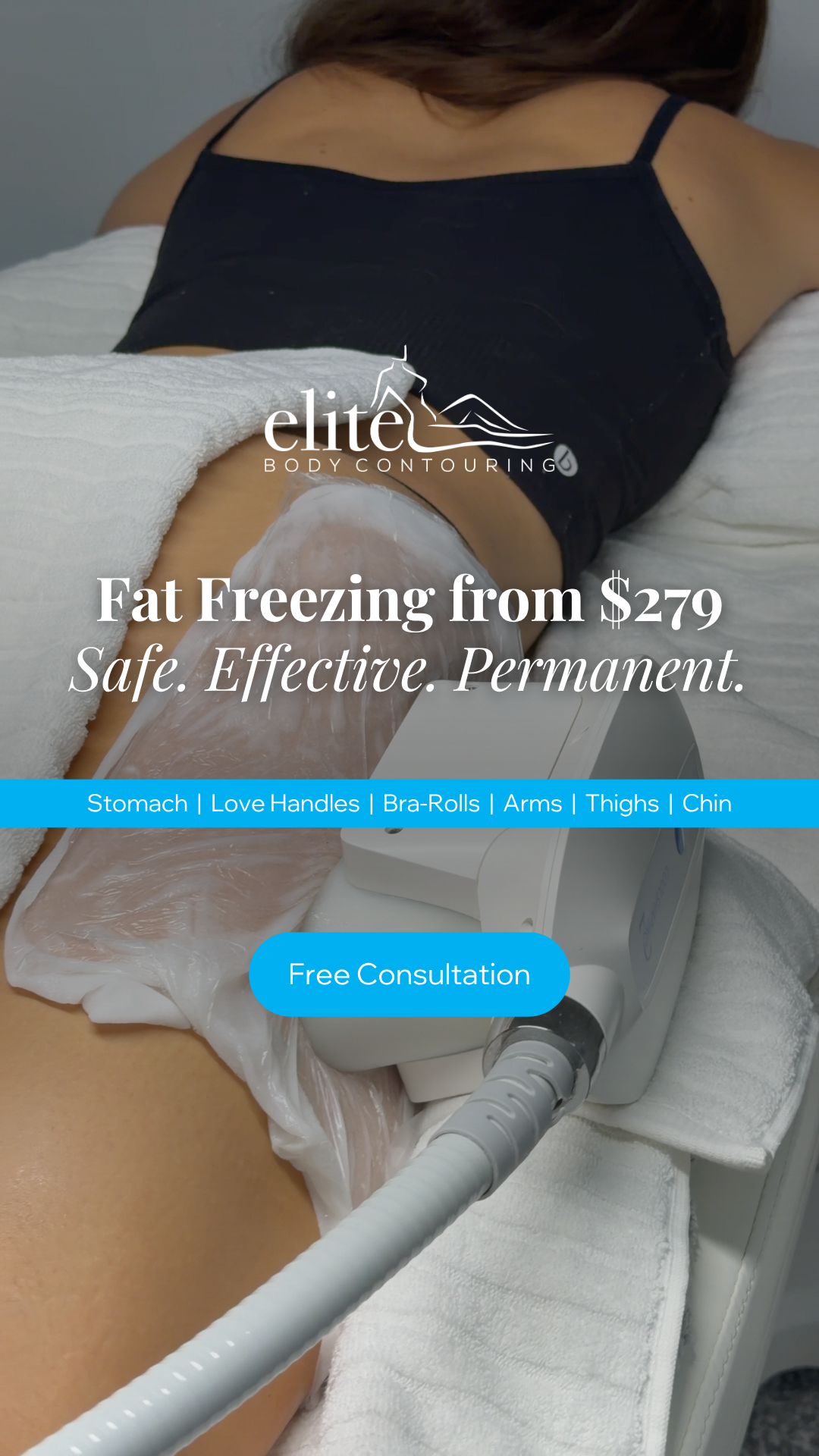 Elite Body Contouring Facebook ad