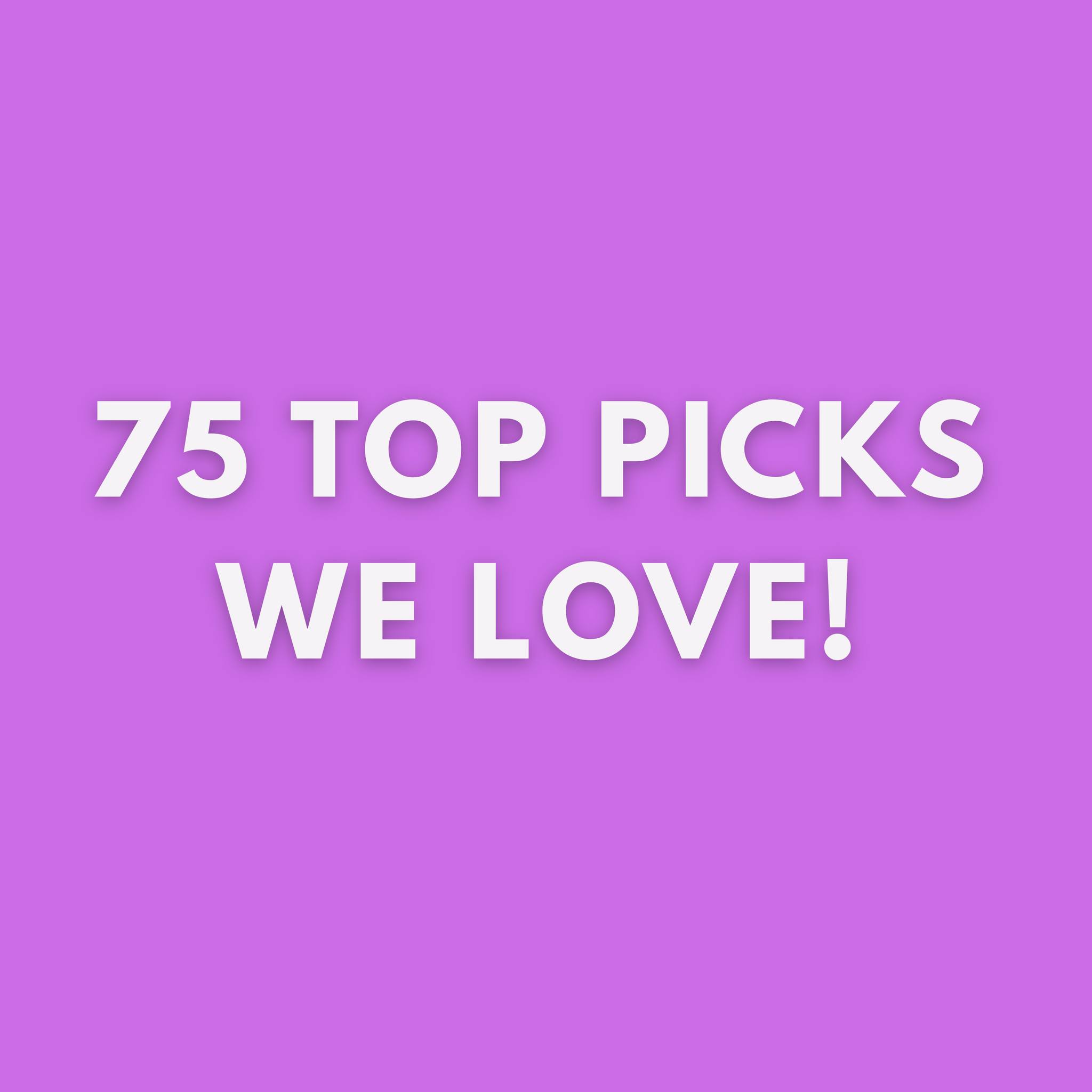 UK Deal Tracker Facebook ad: AD / TOP 75 PICKS WE LOVE from…