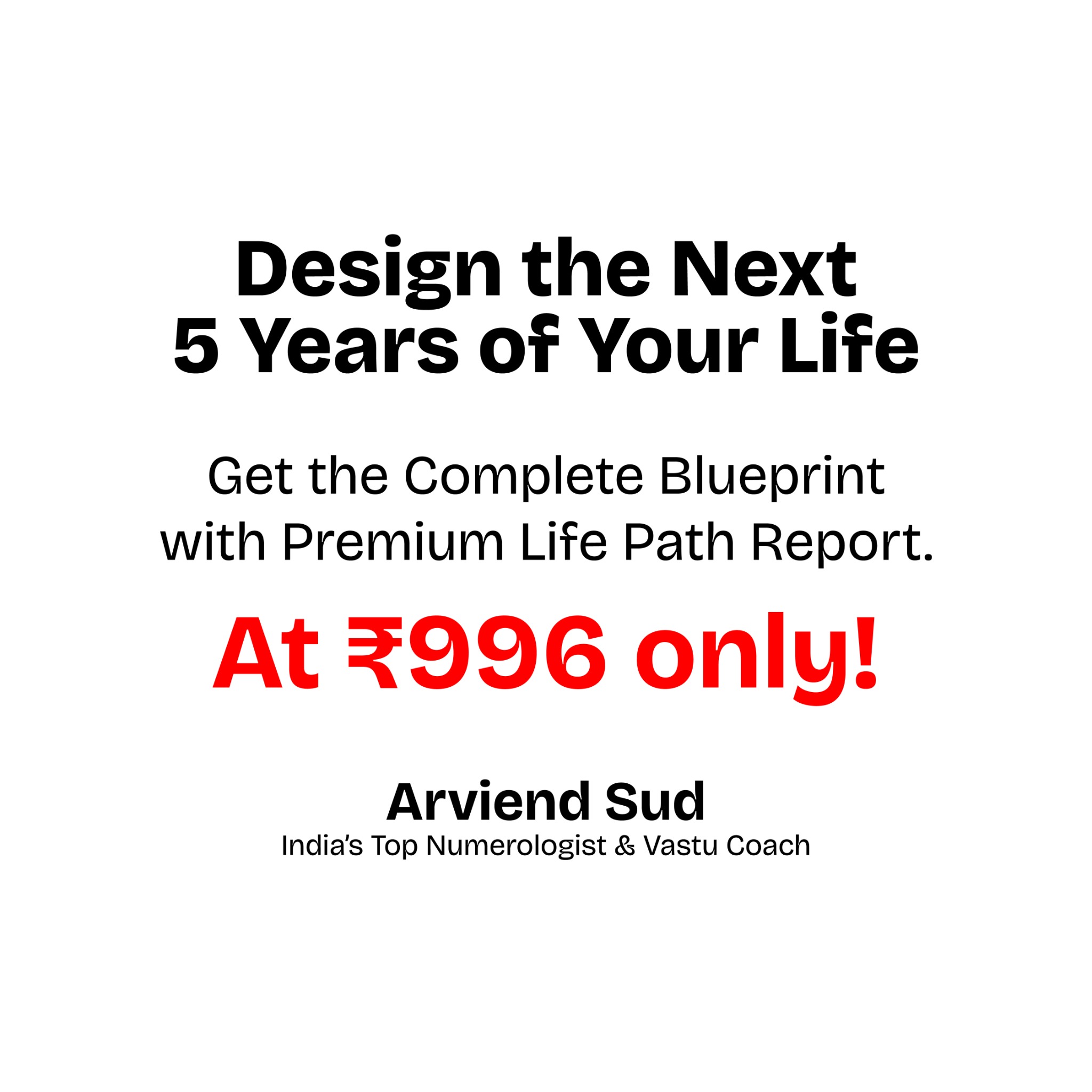 Arviend Sud Facebook ad: 5-Year Forecast Inside