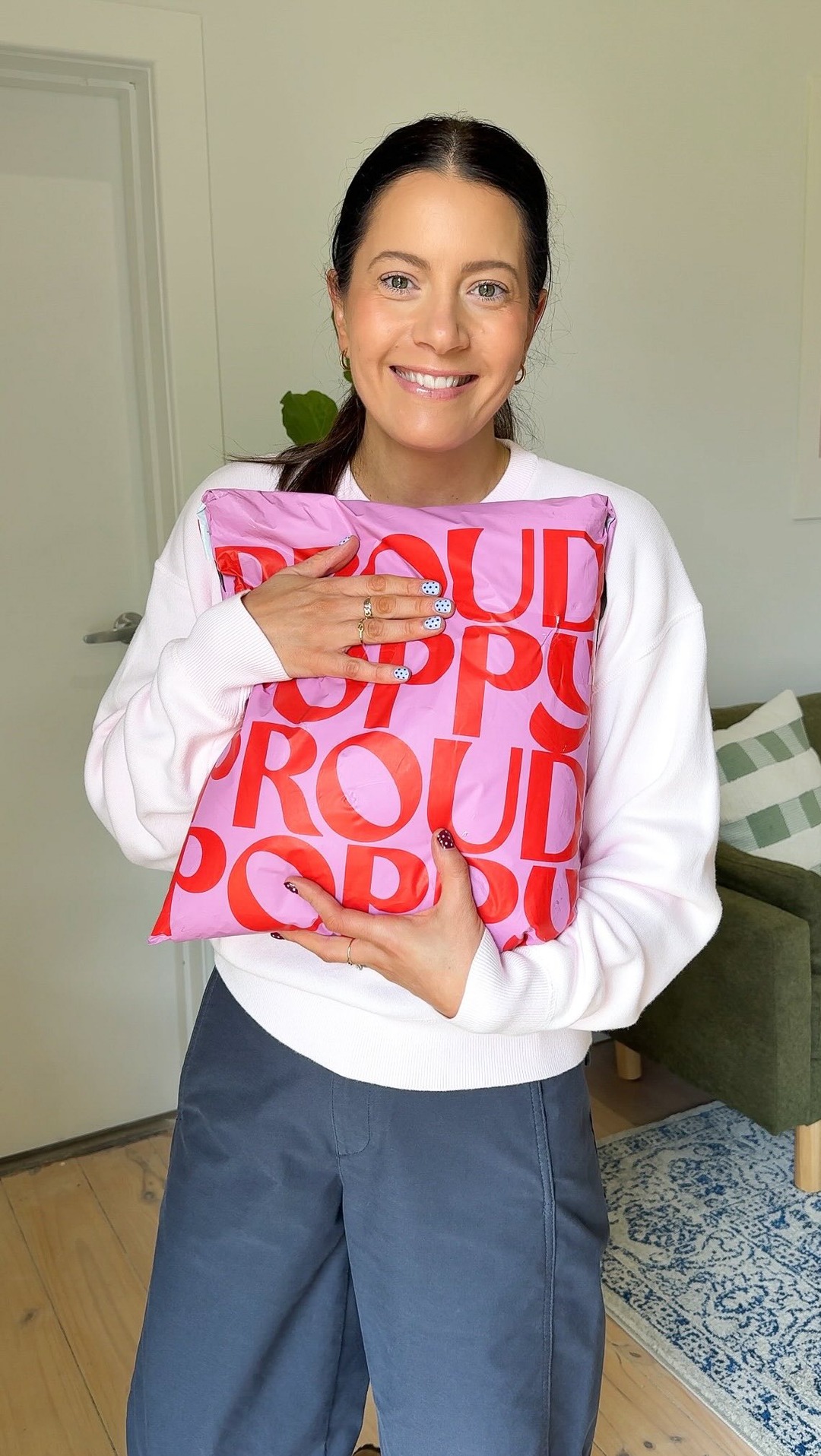Proud Poppy Clothing Facebook ad: I cannot wait to style these pieces!
