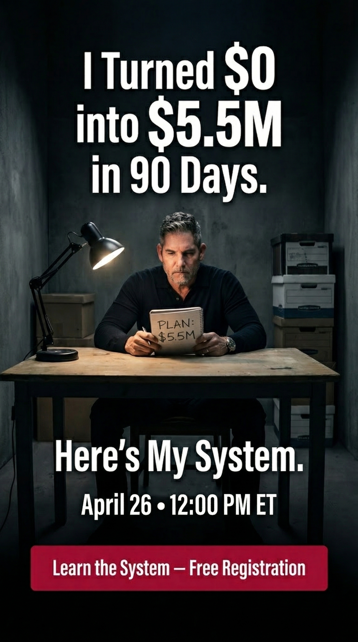 Grant Cardone Facebook ad