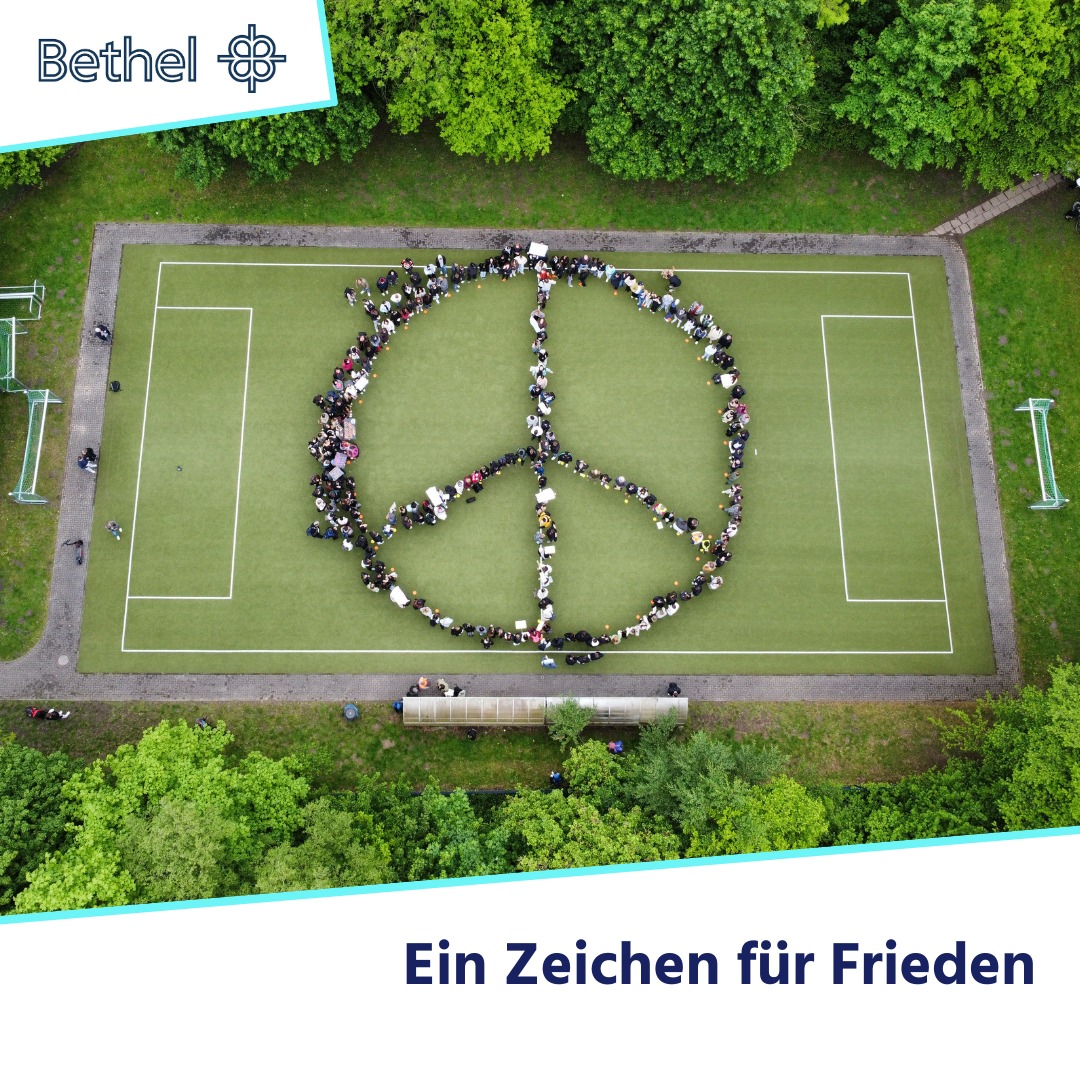Bethel - Für Menschen da sein Facebook ad: Gemeinsam für Frieden