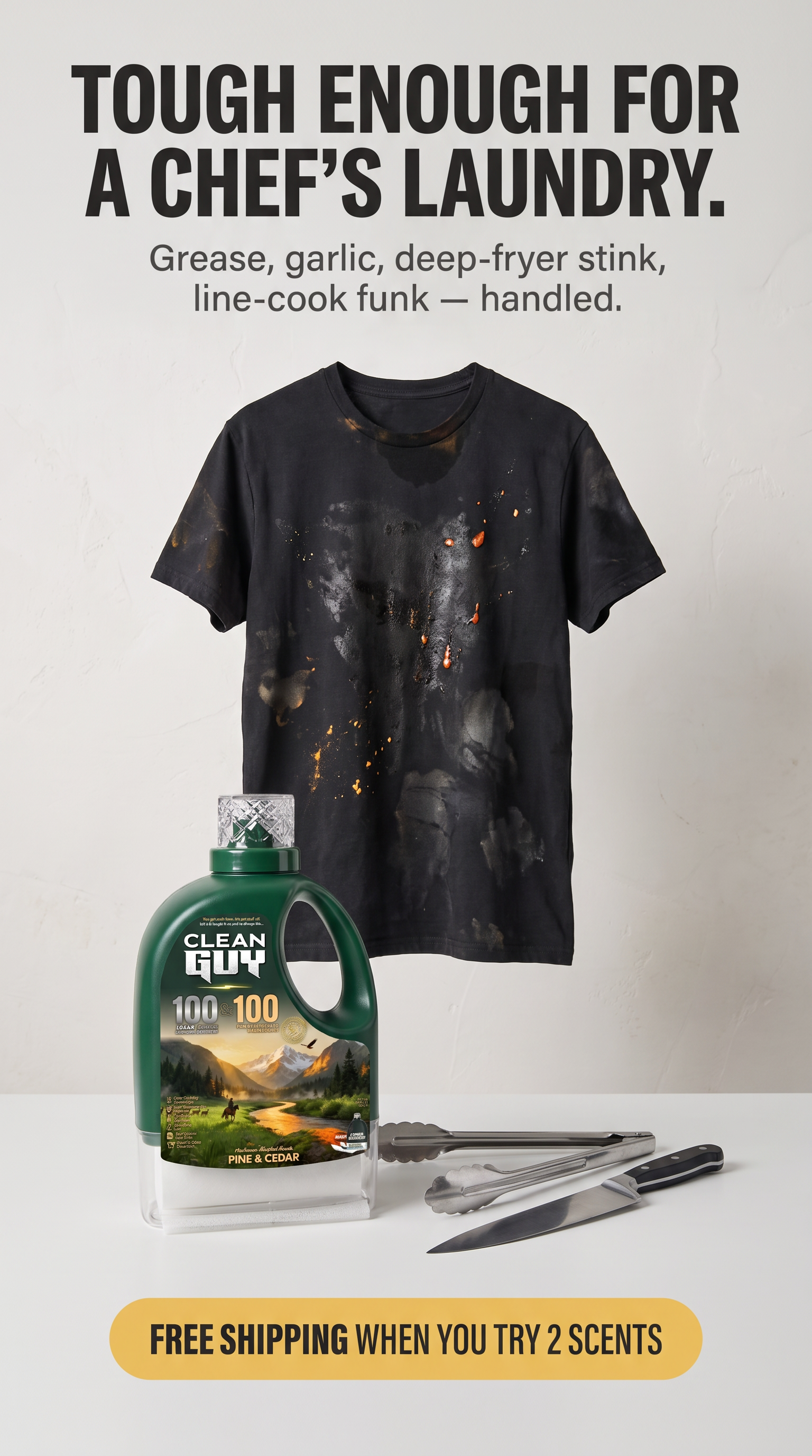 Clean Guy Facebook ad