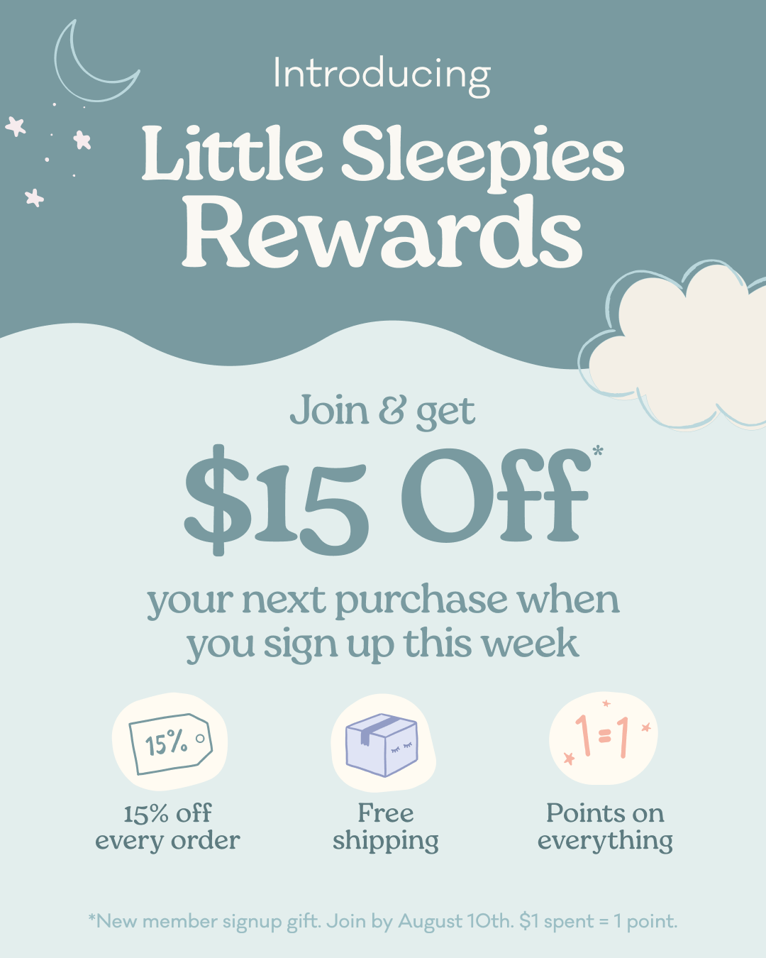 Little Sleepies Facebook ad