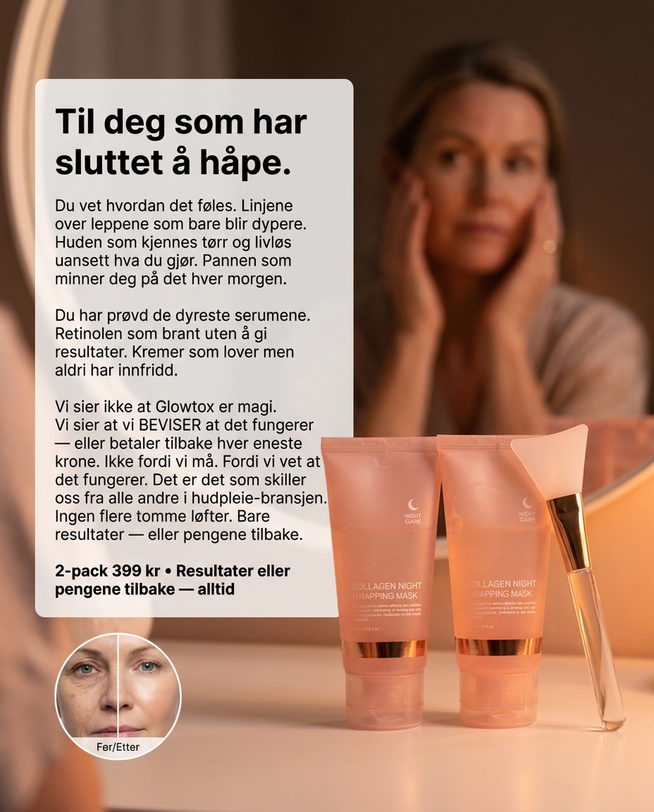 Glowtoxx Facebook ad